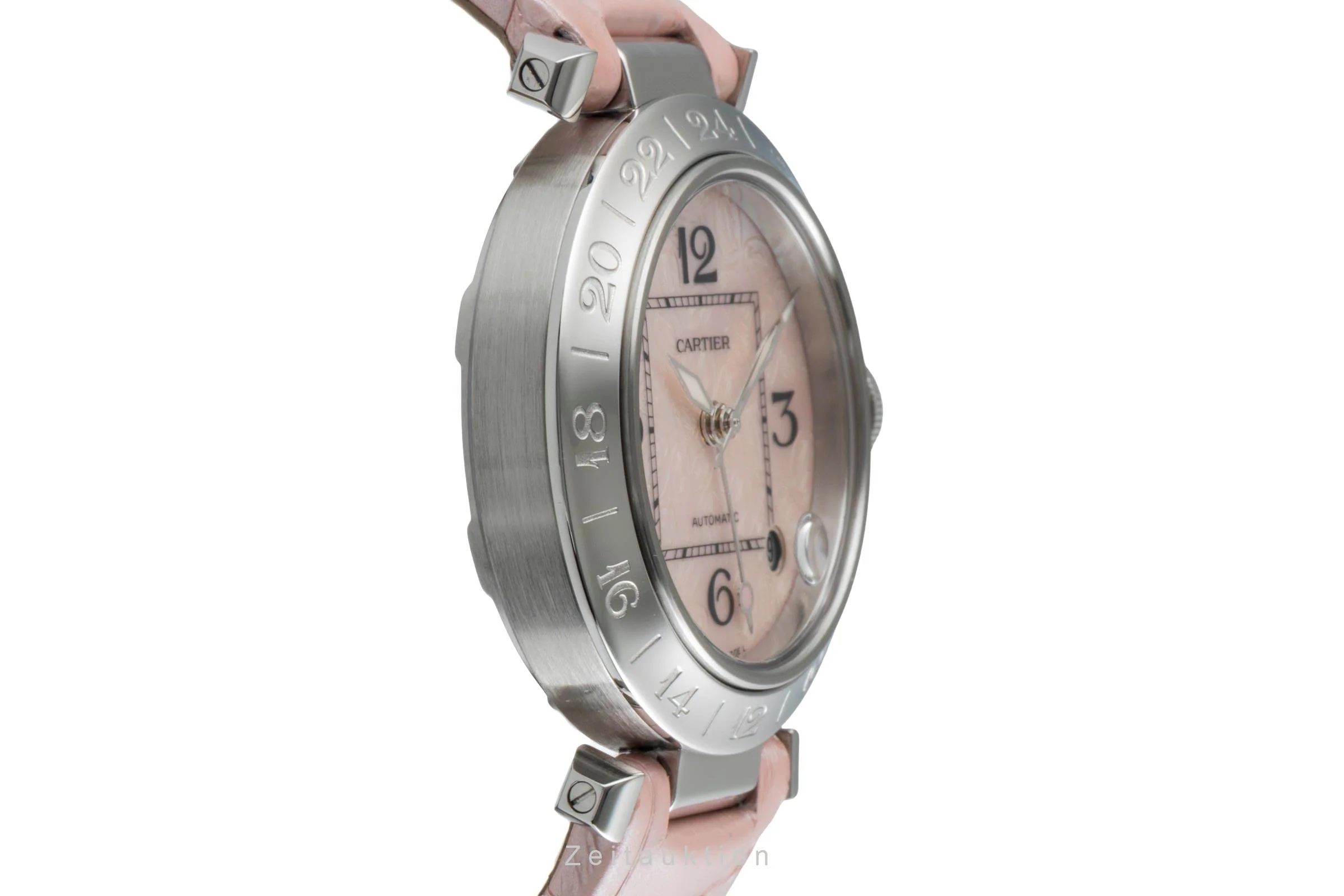 Cartier Pasha steel automatic women's watch W3107099  [2505368] - Image 8