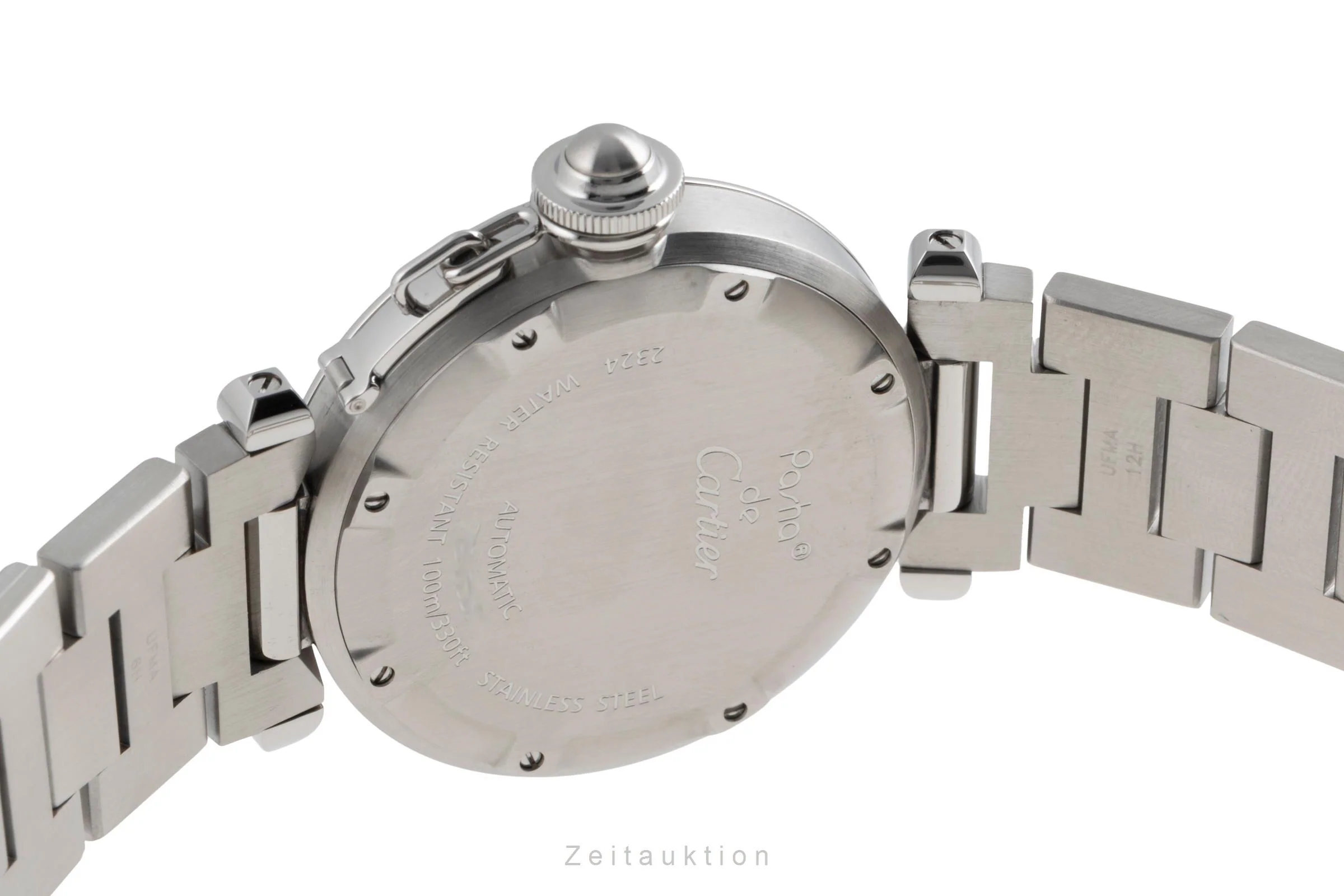 Cartier Pasha steel automatic women's watch W31075M7  [2504431] - Image 12