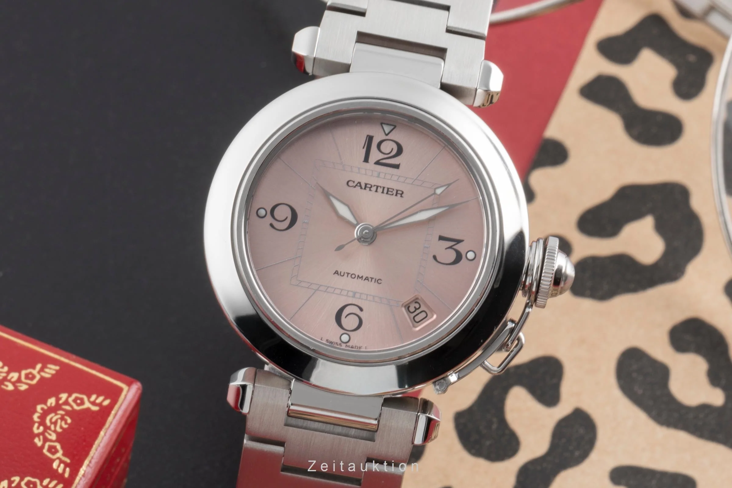 Cartier Pasha steel automatic women's watch W31075M7  [2504431] - Image 2