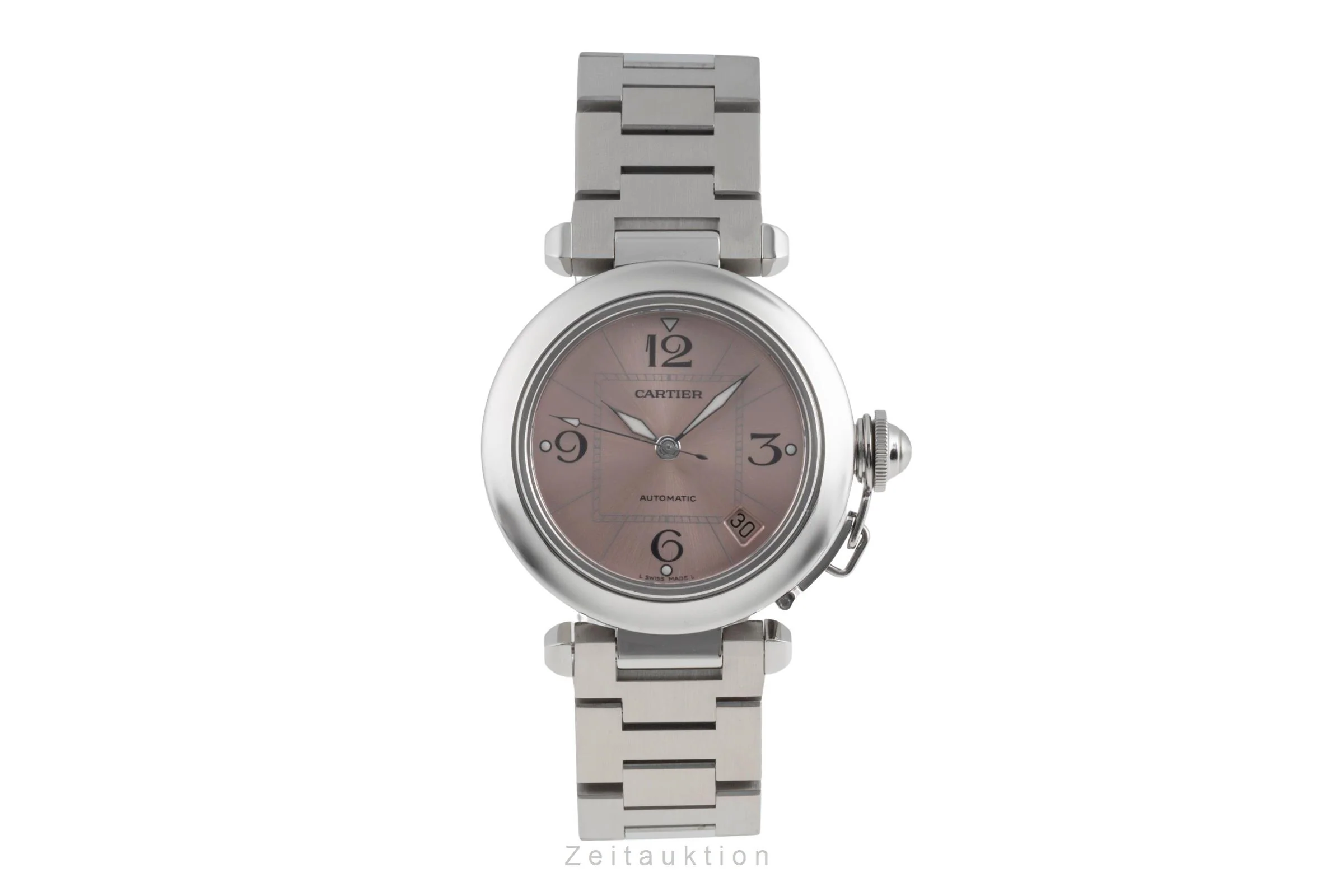 Cartier Pasha steel automatic women's watch W31075M7  [2504431] - Image 5