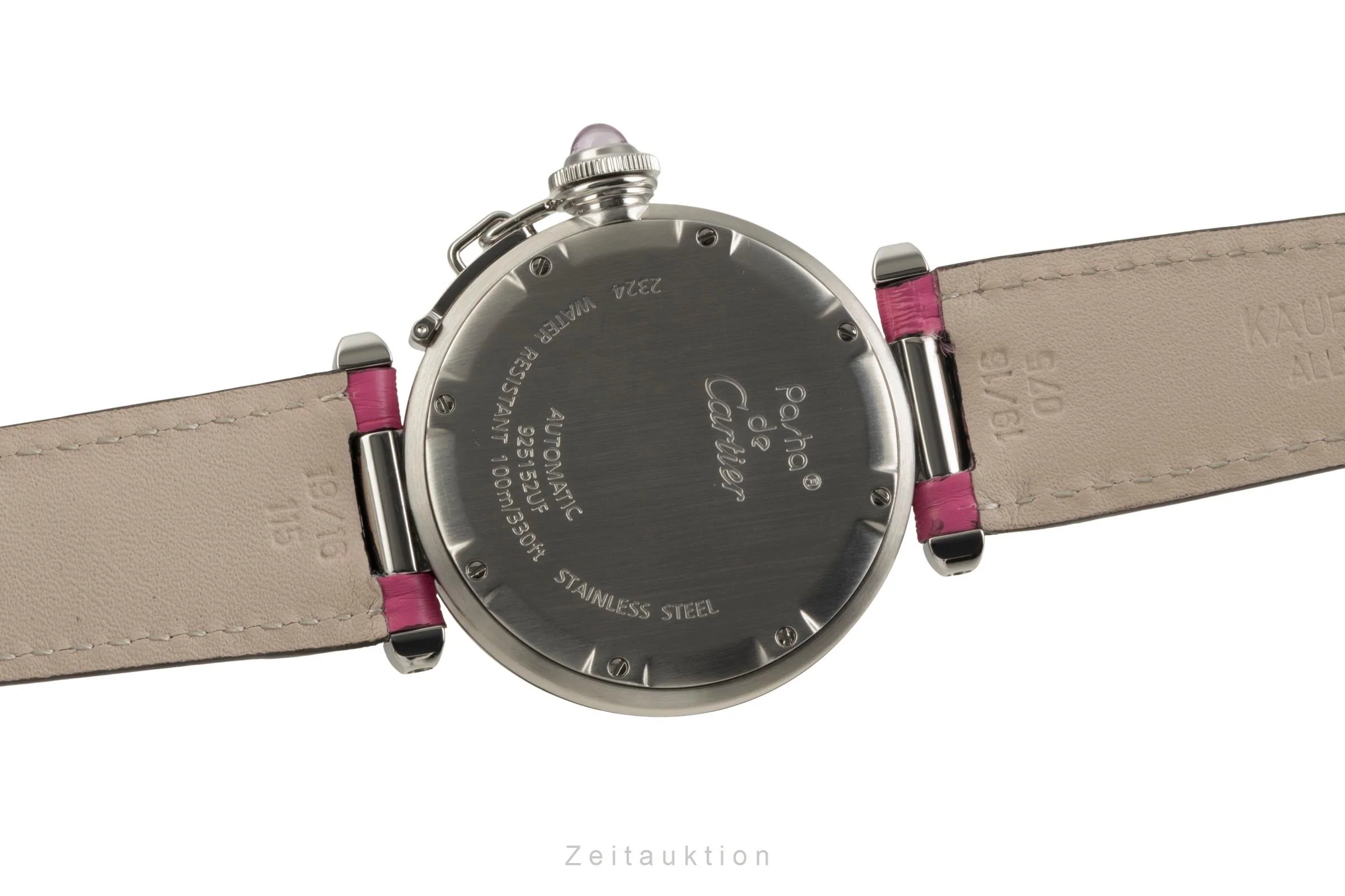 Cartier Pasha steel automatic women's watch W3108299  [2504168] - Image 12