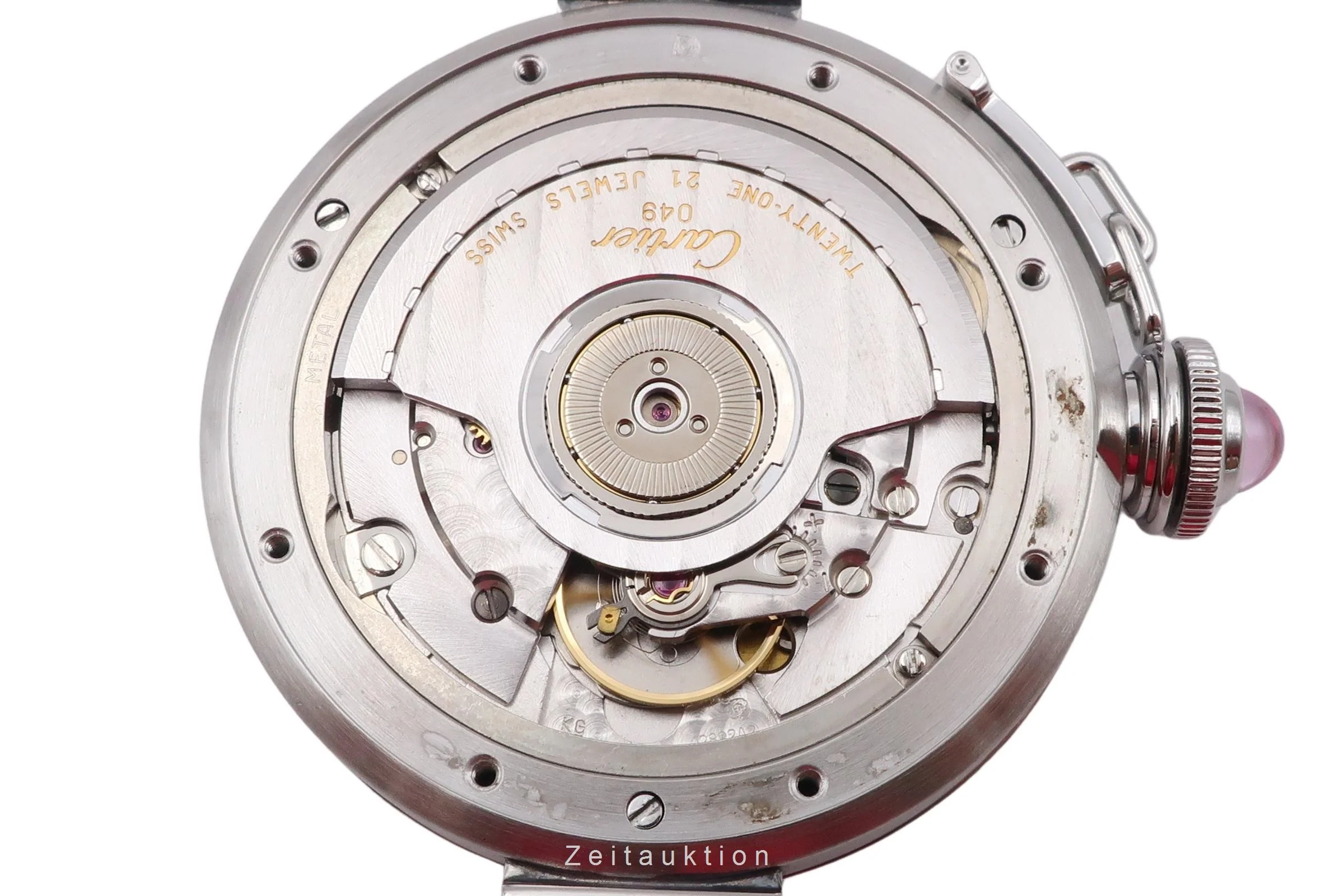 Cartier Pasha steel automatic women's watch W3108299  [2504168] - Image 16