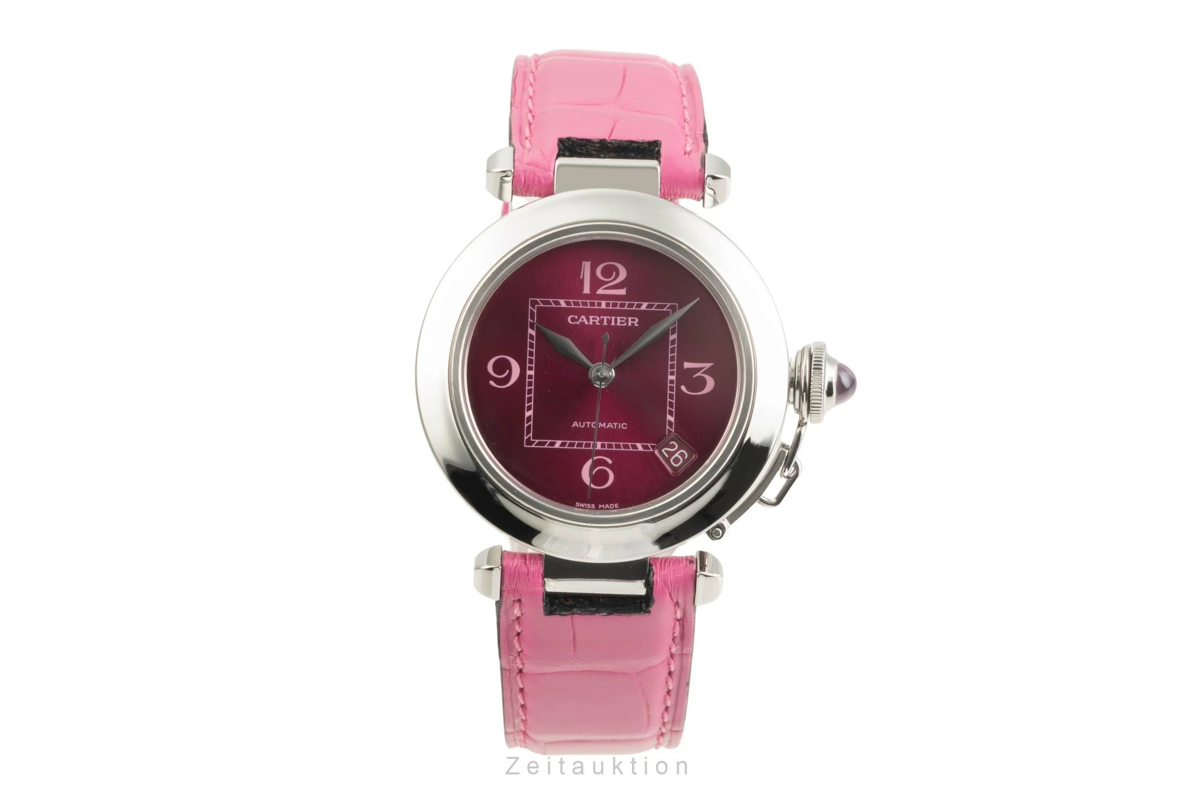 Cartier Pasha steel automatic women's watch W3108299  [2504168] - Image 5