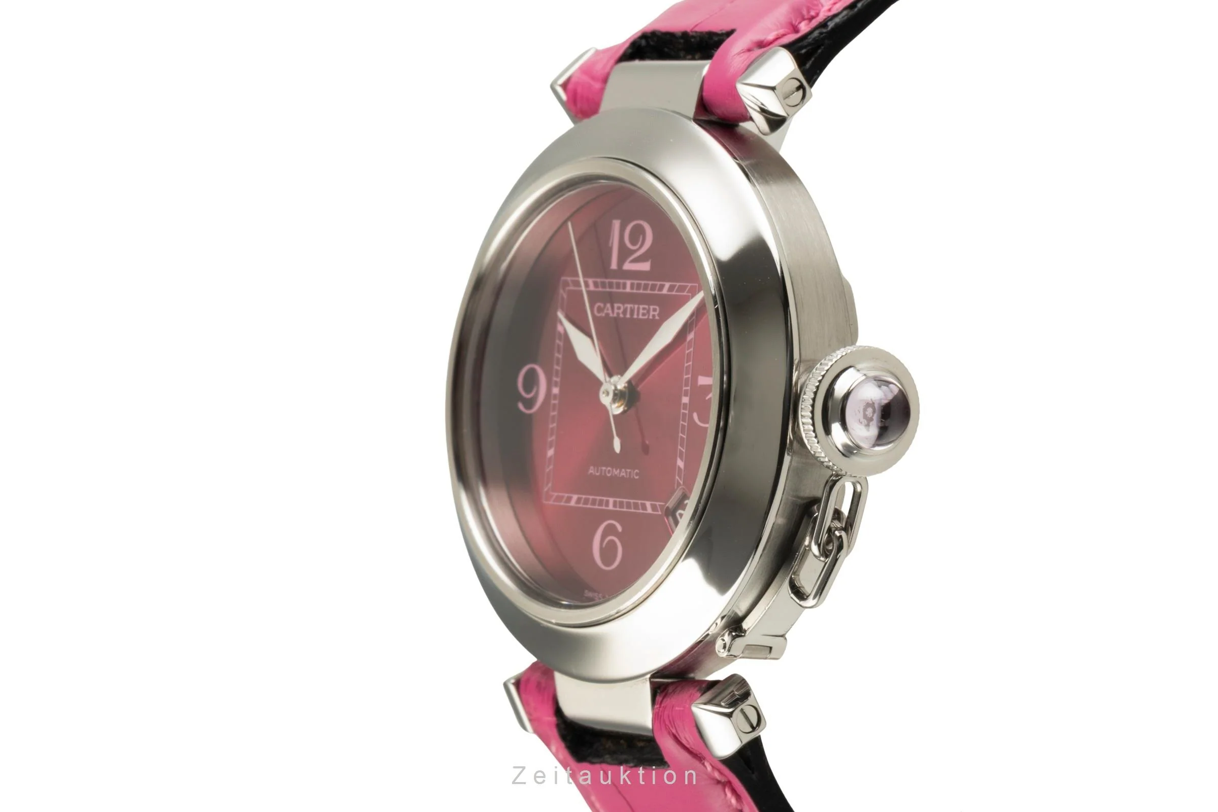 Cartier Pasha steel automatic women's watch W3108299  [2504168] - Image 7