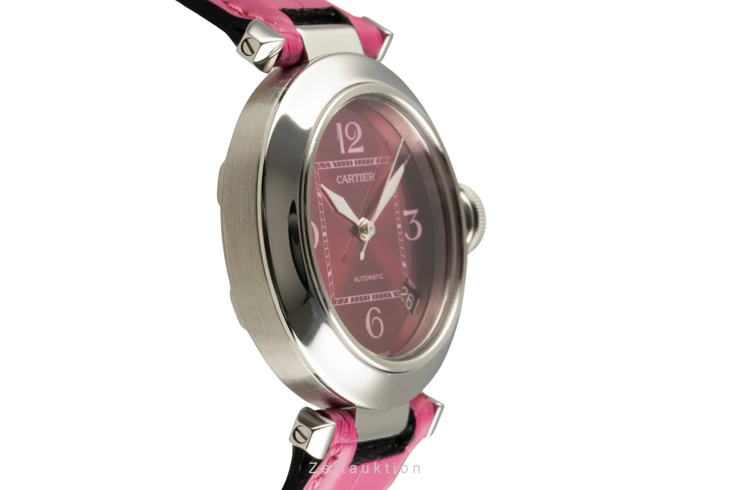 Cartier Pasha steel automatic women's watch W3108299  [2504168] - Image 8