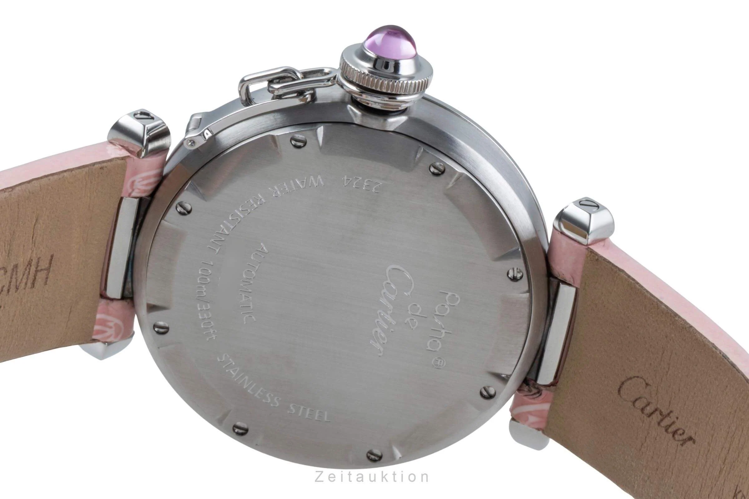 Cartier Pasha steel automatic women's watch W3109599  [2501979] - Image 11