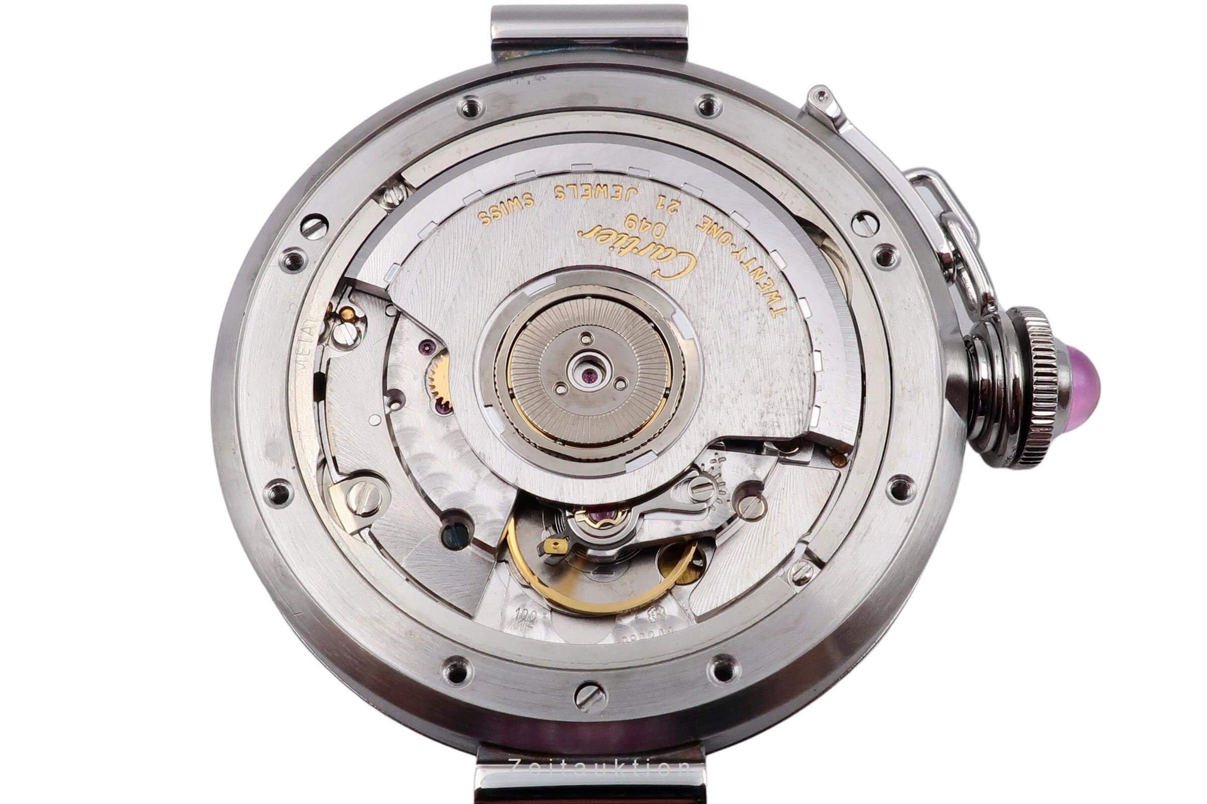 Cartier Pasha steel automatic women's watch W3109599  [2501979] - Image 15
