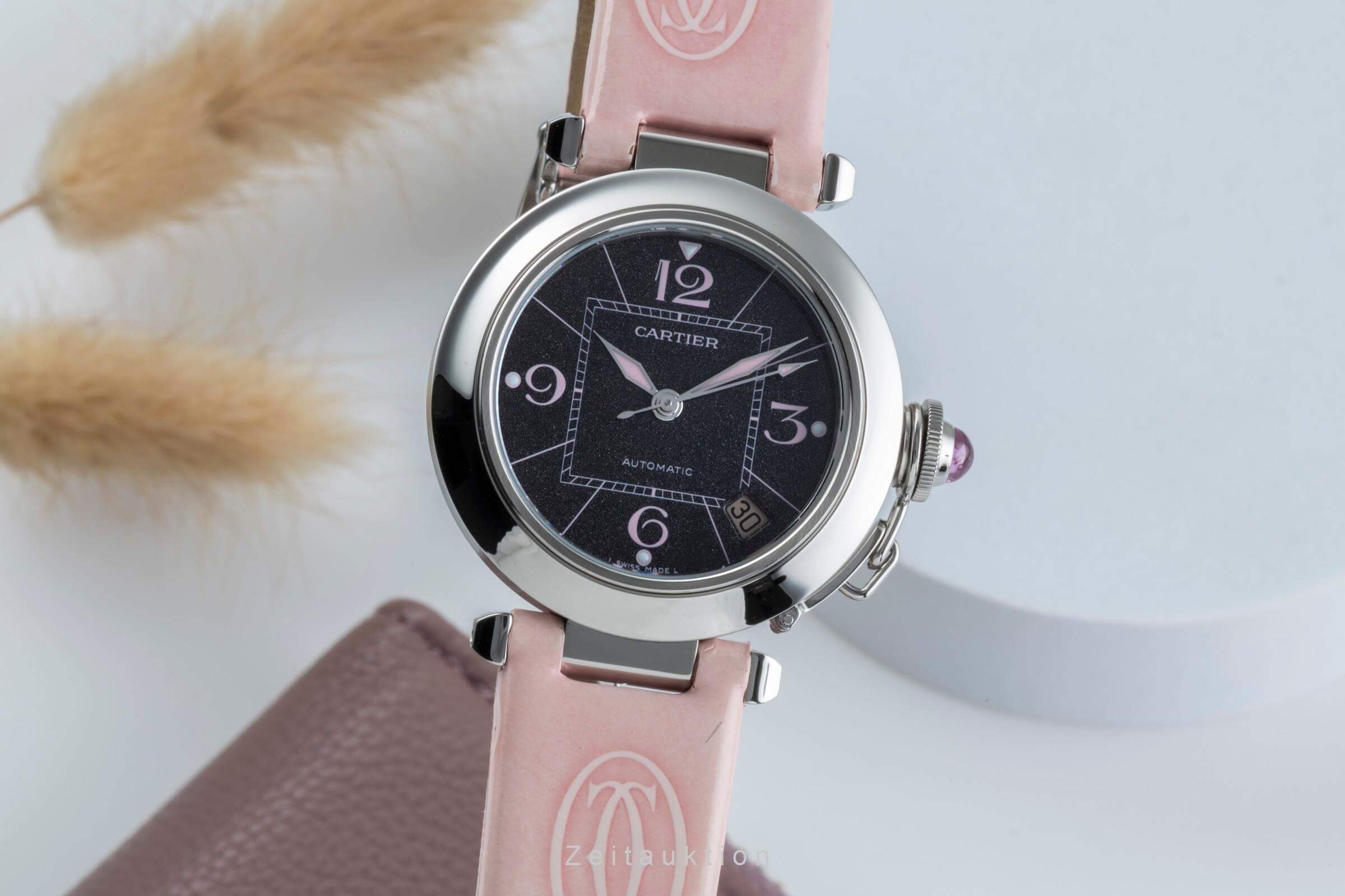 Cartier Pasha steel automatic women's watch W3109599  [2501979] - Image 2