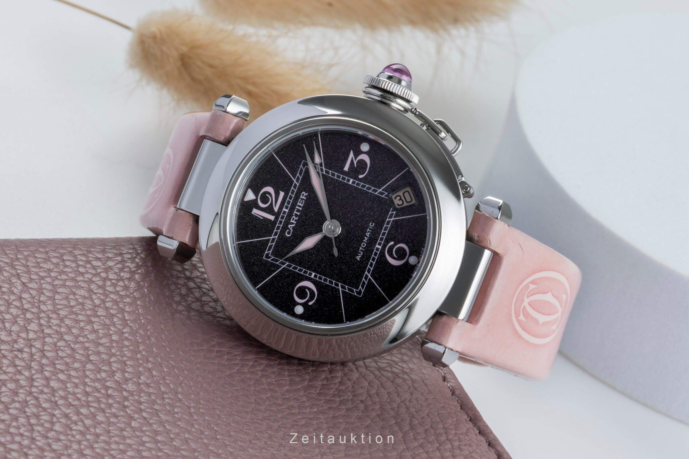 Cartier Pasha steel automatic women's watch W3109599  [2501979] - Image 3