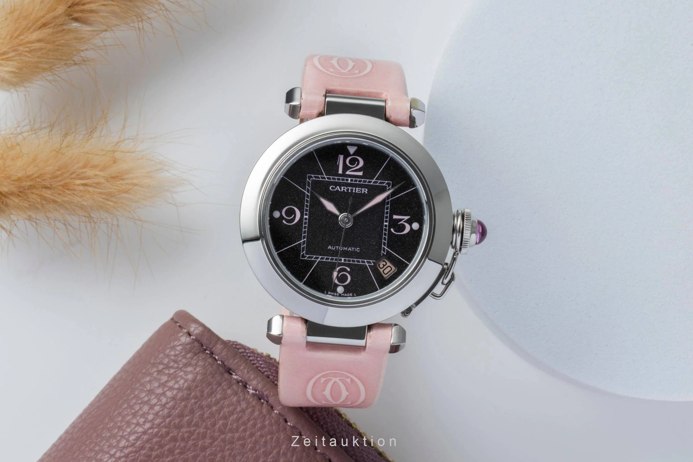 Cartier Pasha steel automatic women's watch W3109599  [2501979] - Image 4
