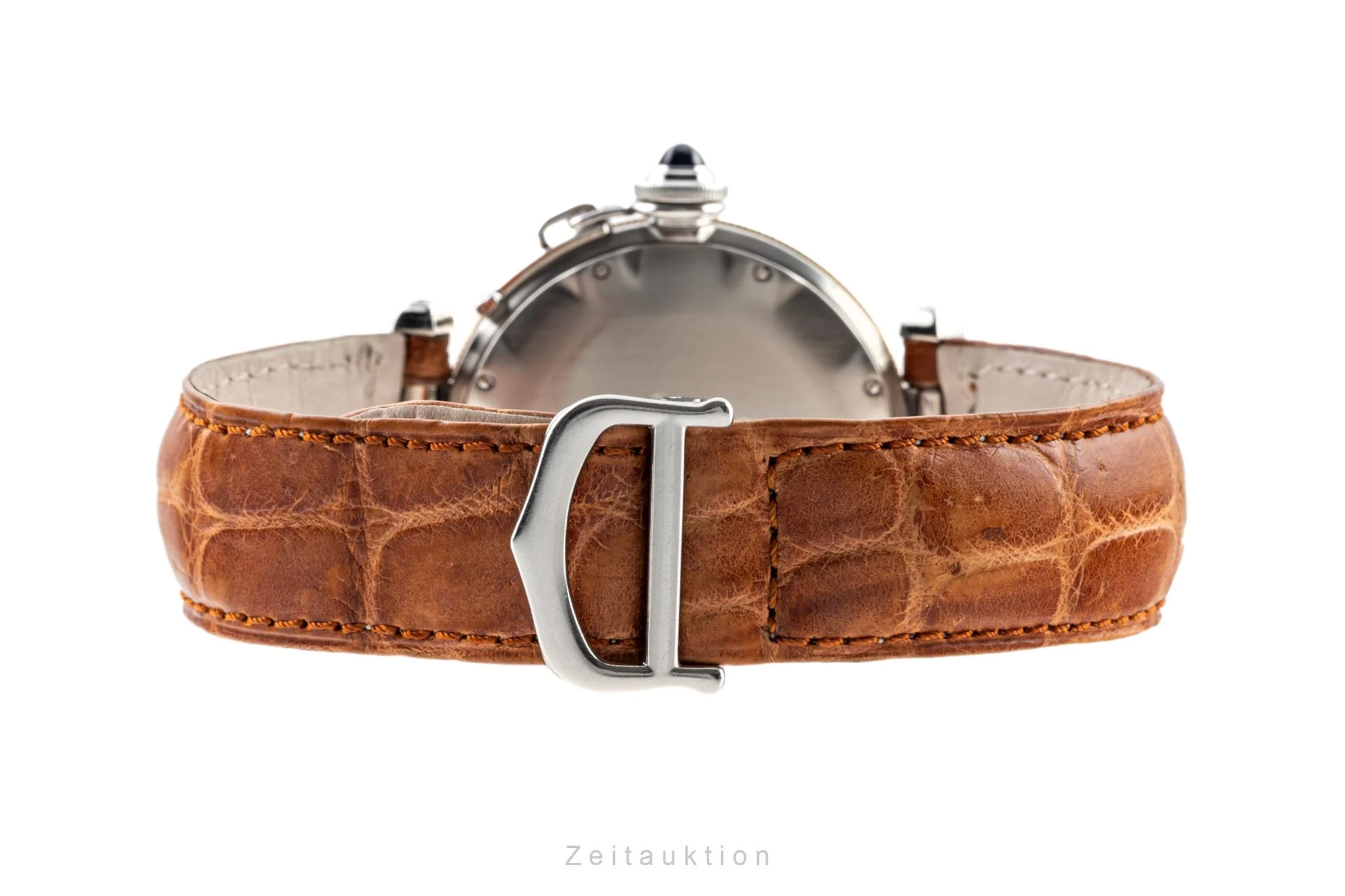 Cartier Pasha steel / gold automatic men's watch W3101255  1033  [2302035] - Image 14