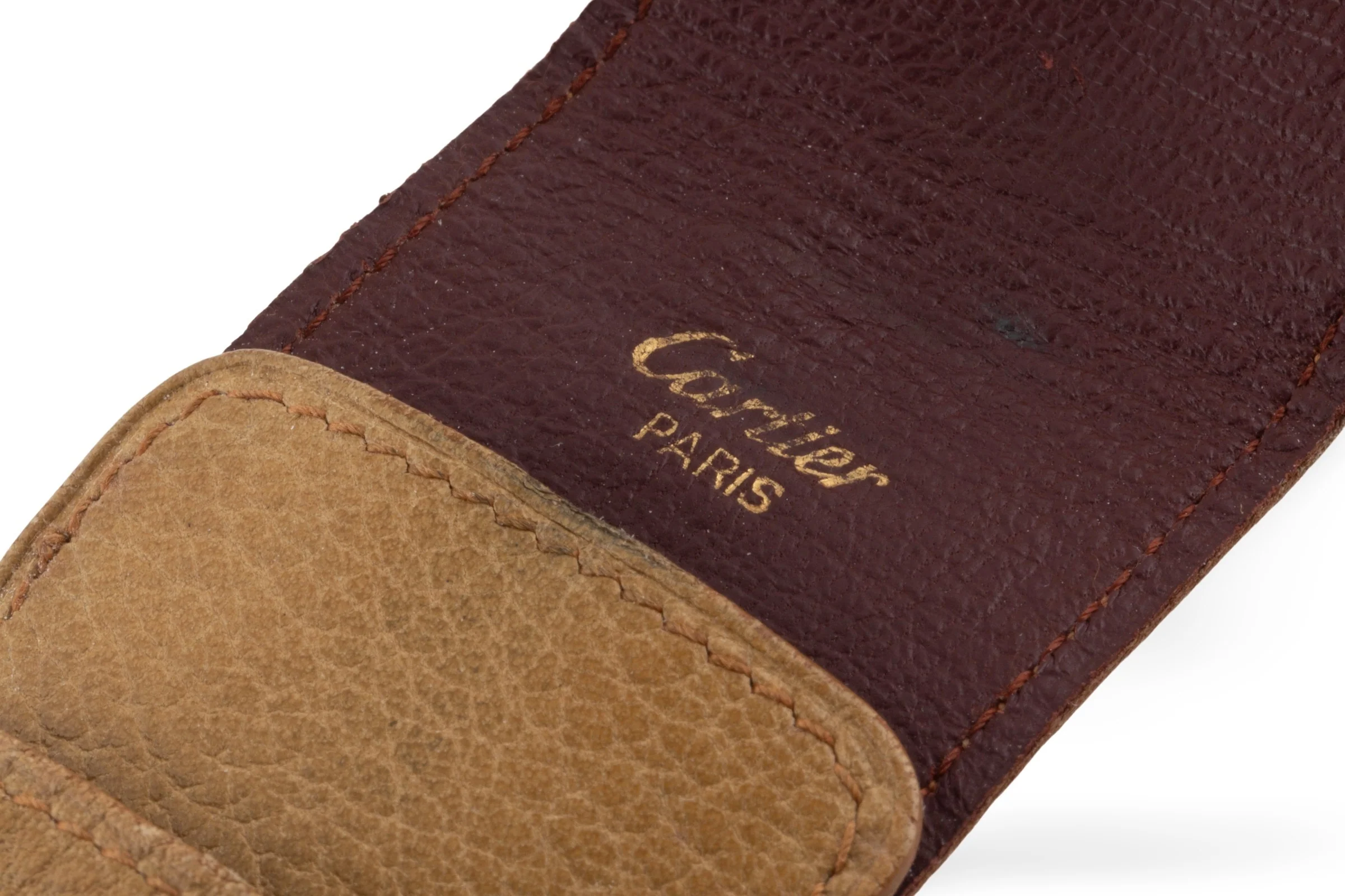 Cartier pen case leather case 1980s vintage case Cartier Paris[KL26013] - Image 7