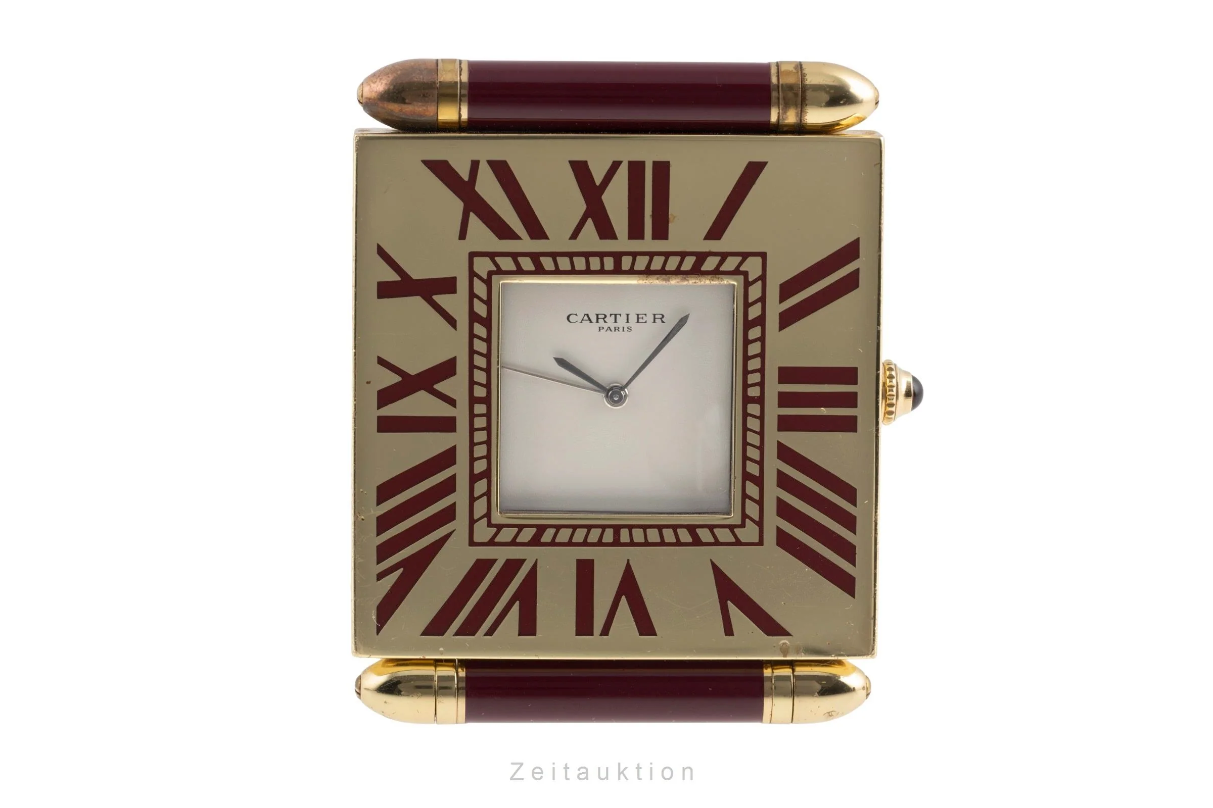 Cartier Pendulette gilt-brass quartz unisex  [2504165] - Image 5