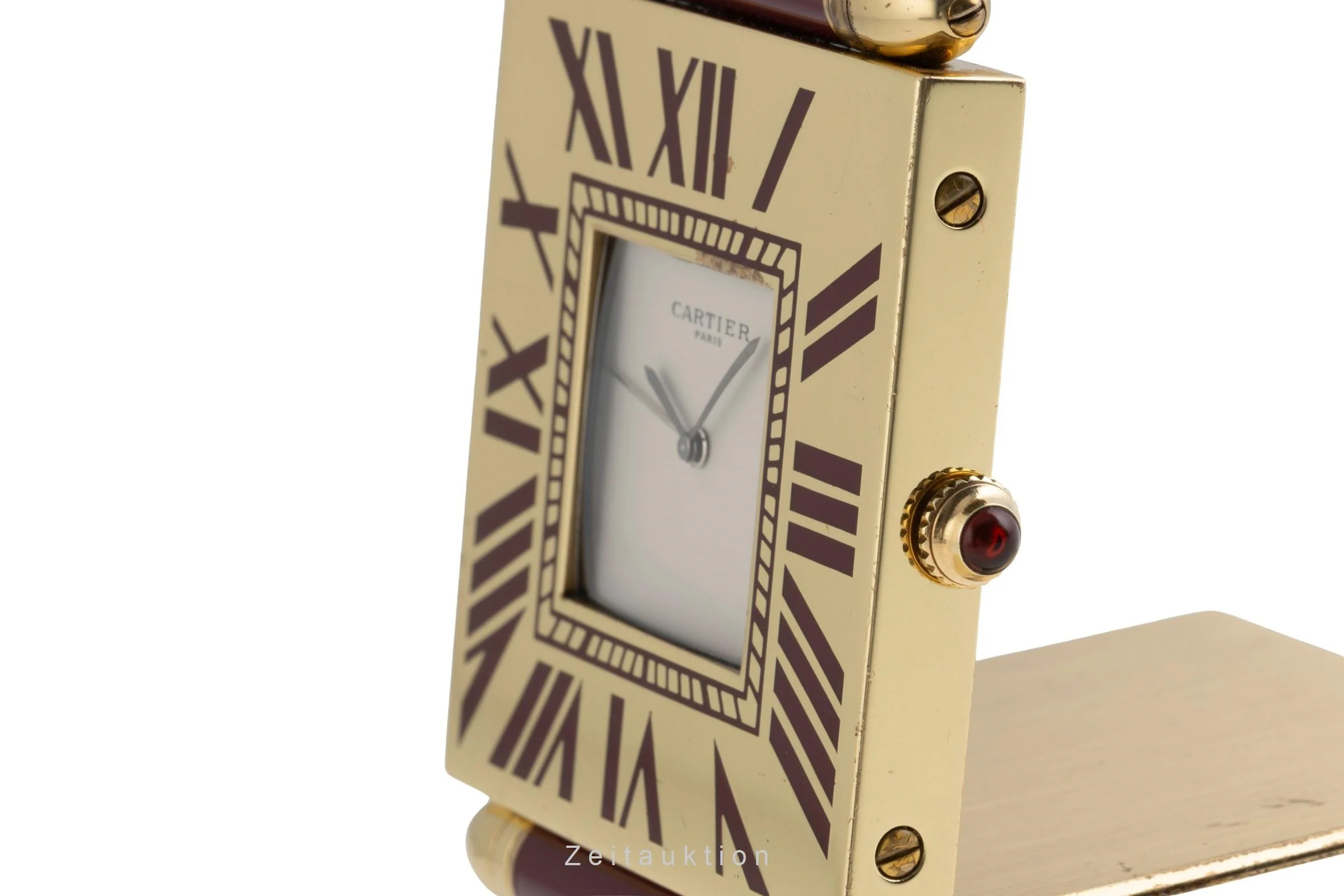 Cartier Pendulette gilt-brass quartz unisex  [2504165] - Image 7
