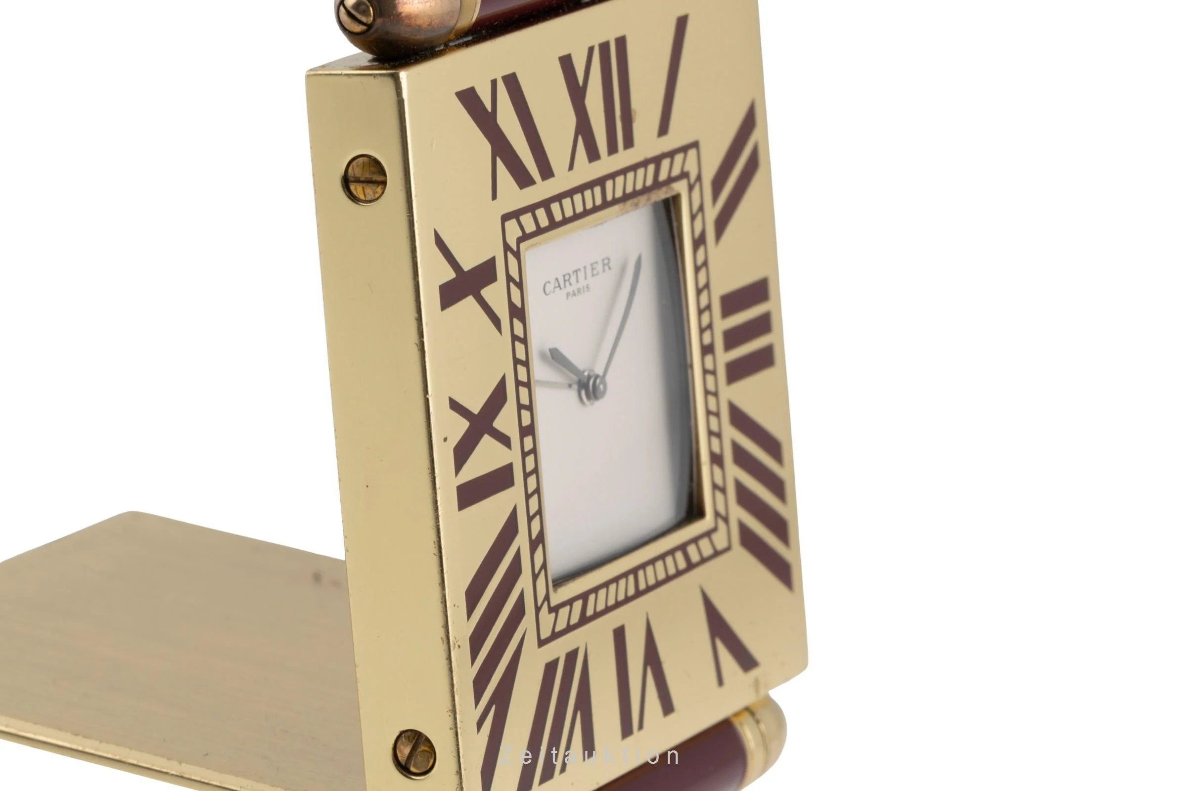 Cartier Pendulette gilt-brass quartz unisex  [2504165] - Image 8
