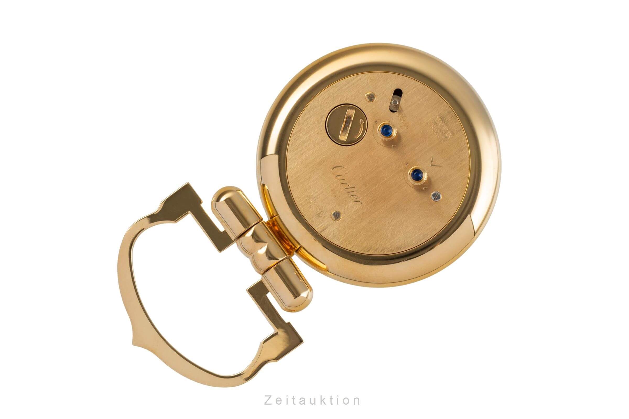 Cartier Pendulette gilt / steel quartz unisex Vintage  [2406570] - Image 11