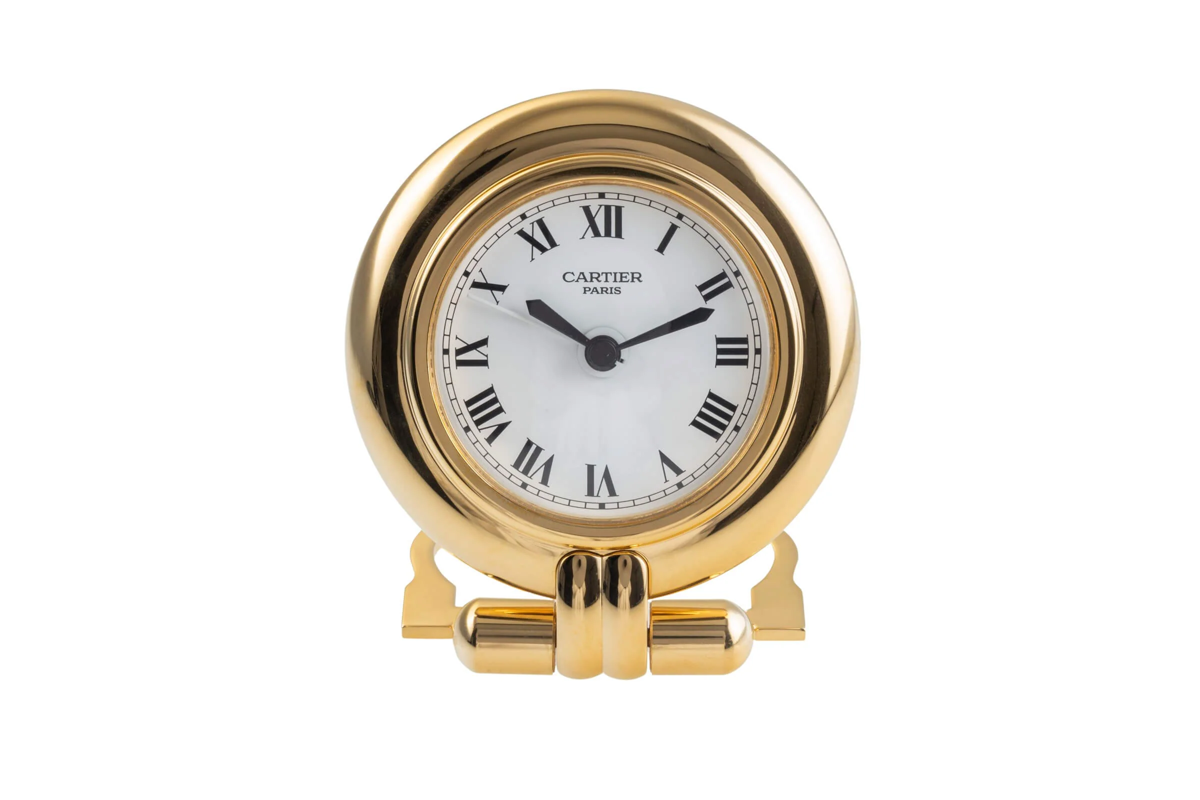 Cartier Pendulette gilt / steel quartz unisex Vintage  [2406570] - Image 4