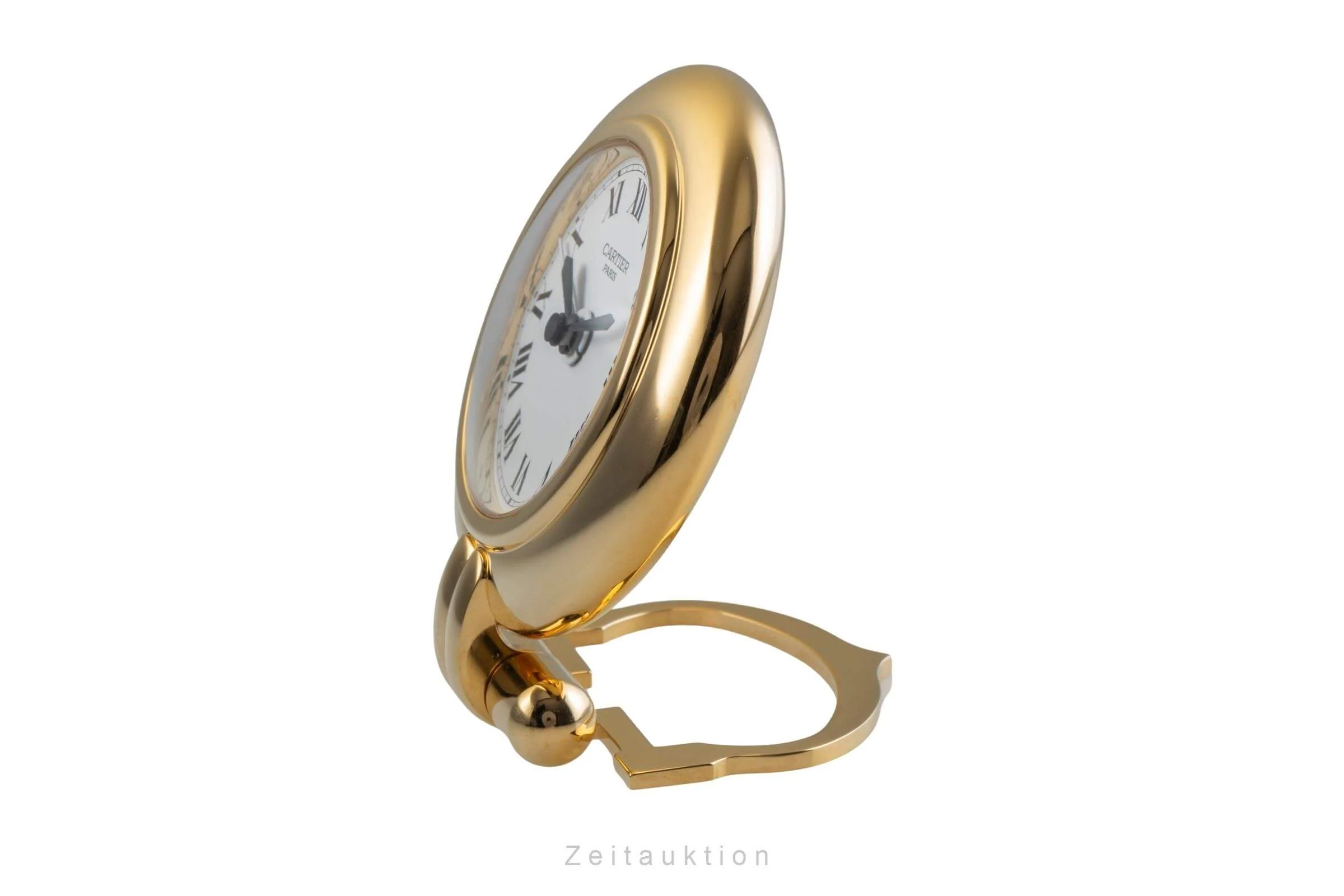 Cartier Pendulette gilt / steel quartz unisex Vintage  [2406570] - Image 6