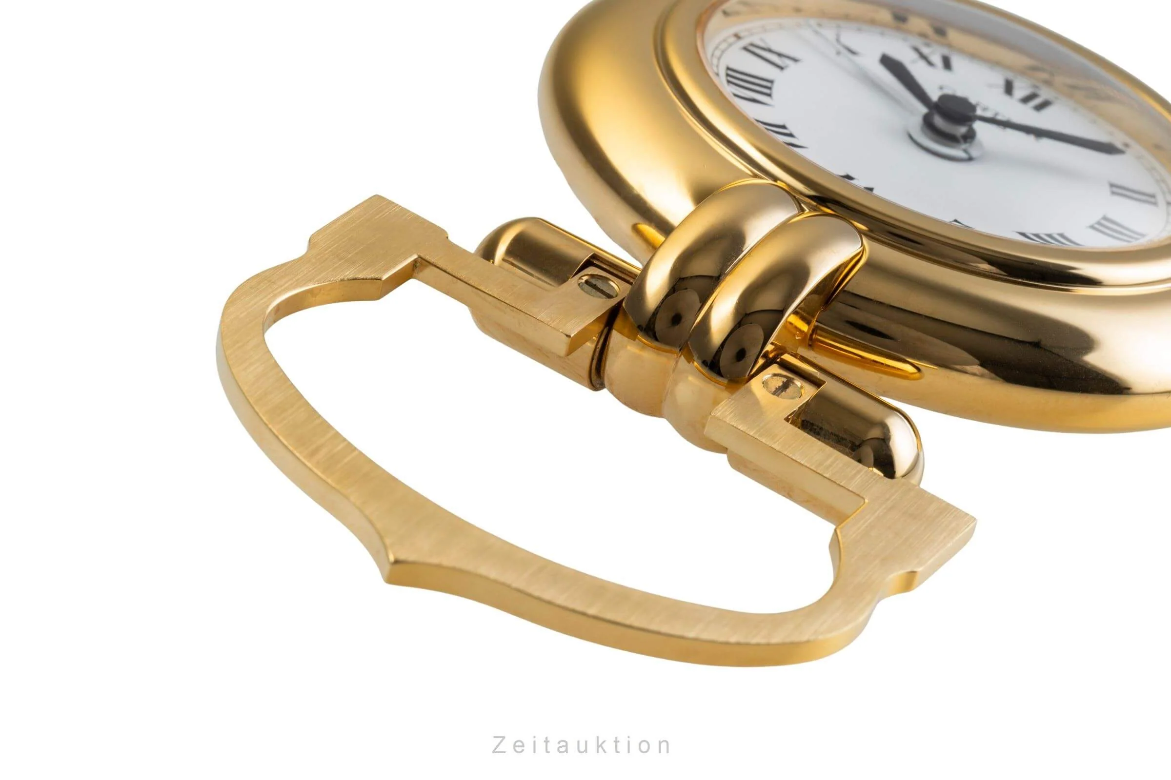 Cartier Pendulette gilt / steel quartz unisex Vintage  [2406570] - Image 9