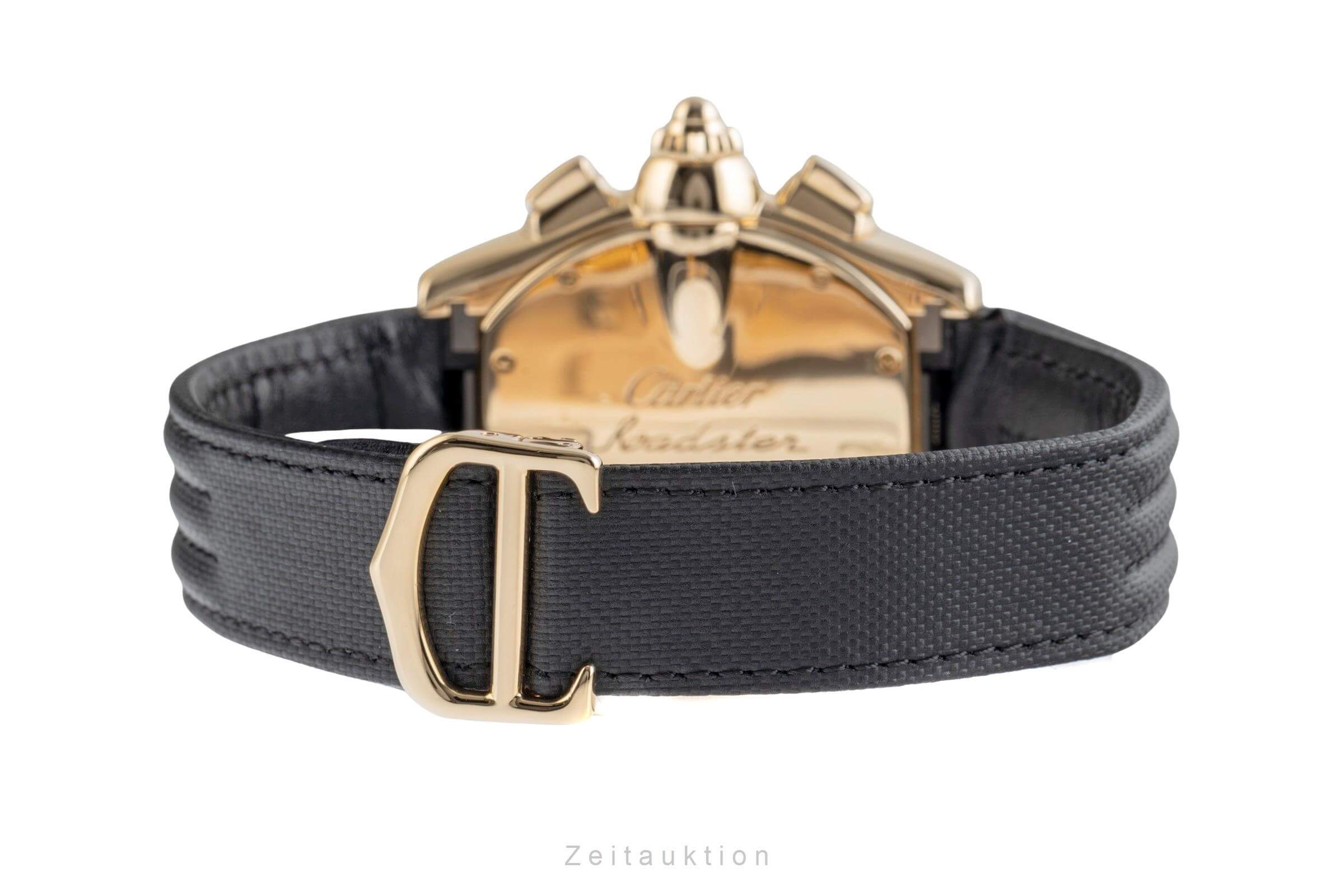 Cartier Roadster chronograph 18 ct gold automatic men's watch W62021Y3  [2502461] - Image 12