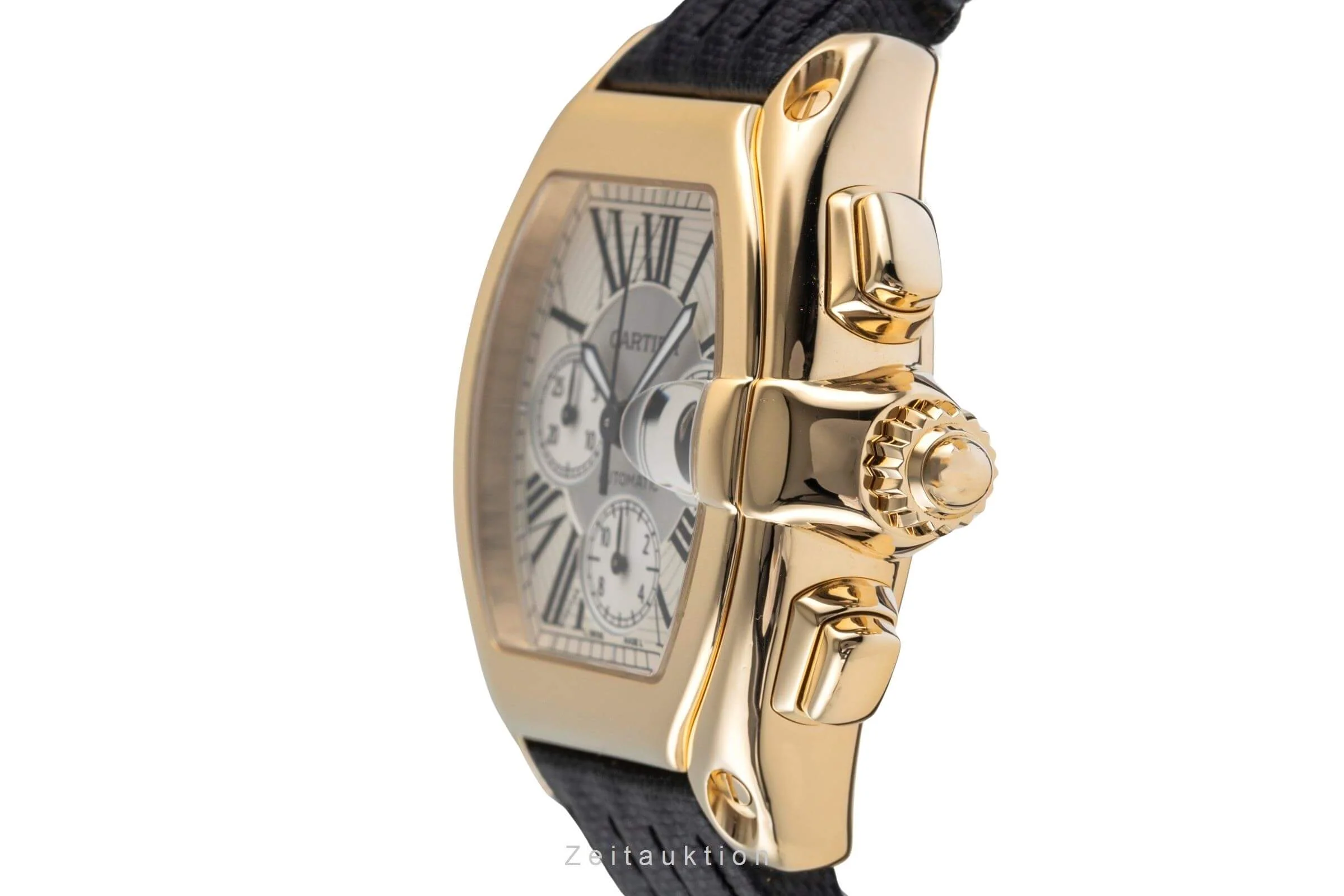 Cartier Roadster chronograph 18 ct gold automatic men's watch W62021Y3  [2502461] - Image 7