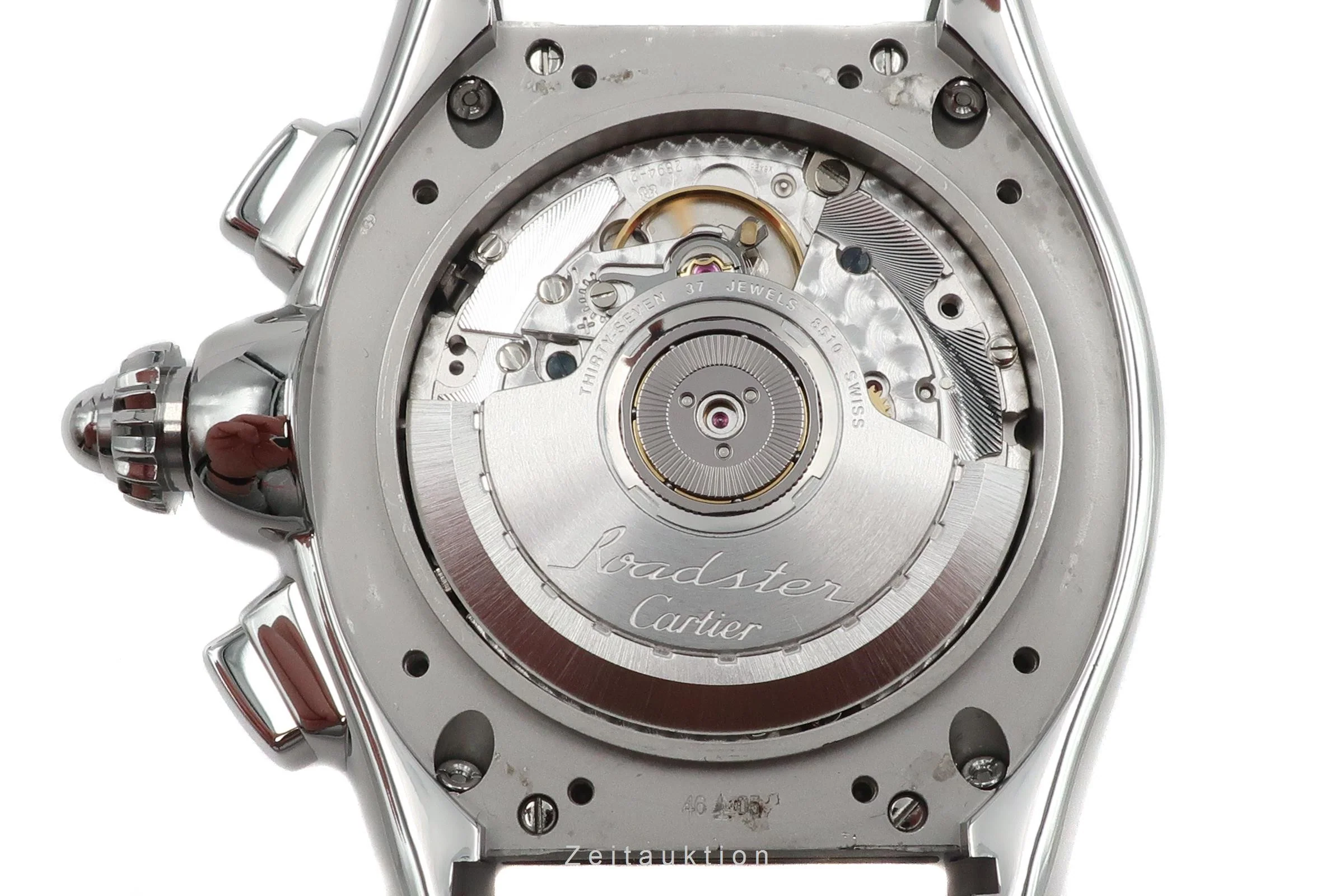 Cartier Roadster chronograph steel automatic men's watch 2618  [2203539] - Image 14