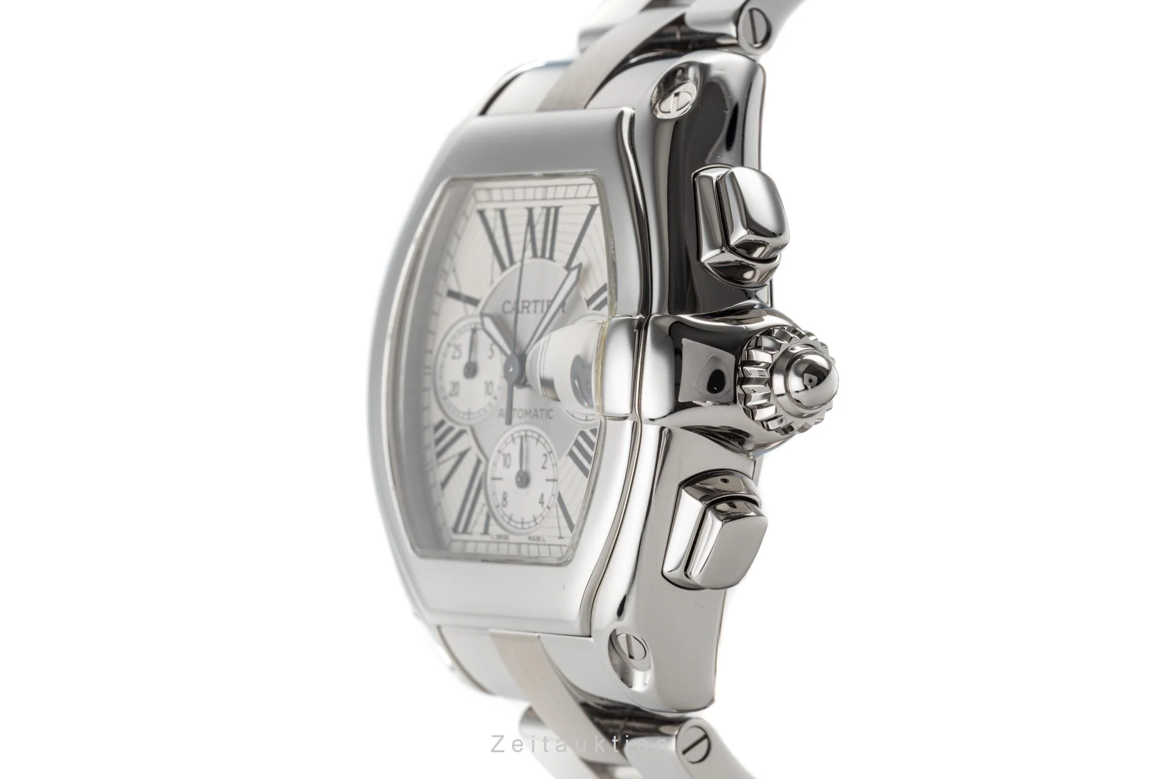 Cartier Roadster chronograph steel automatic men's watch 2618  [2203539] - Image 6