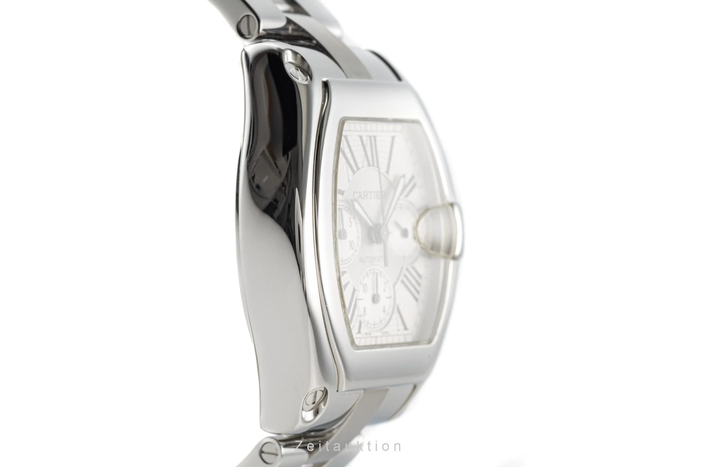 Cartier Roadster chronograph steel automatic men's watch 2618  [2203539] - Image 7