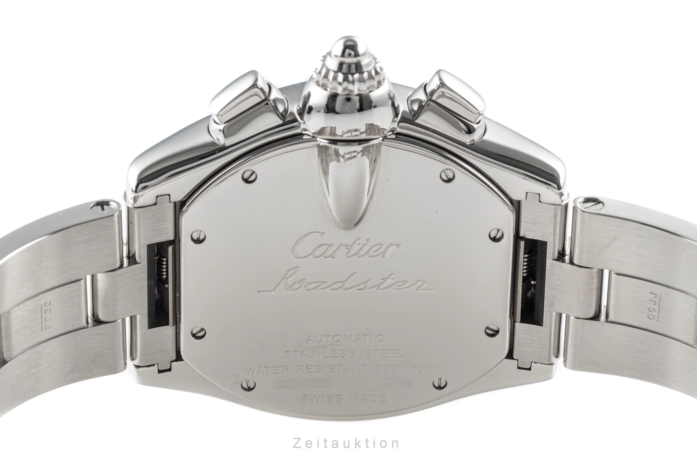 Cartier Roadster chronograph steel automatic men's watch 2618  [2203539] - Image 9