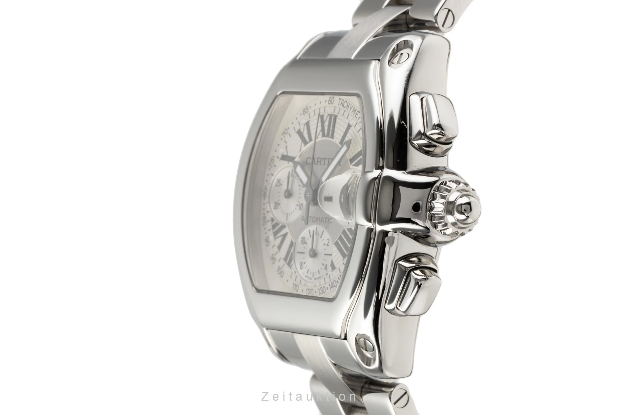 Cartier Roadster chronograph steel automatic men's watch 2618  [2206769] - Image 7