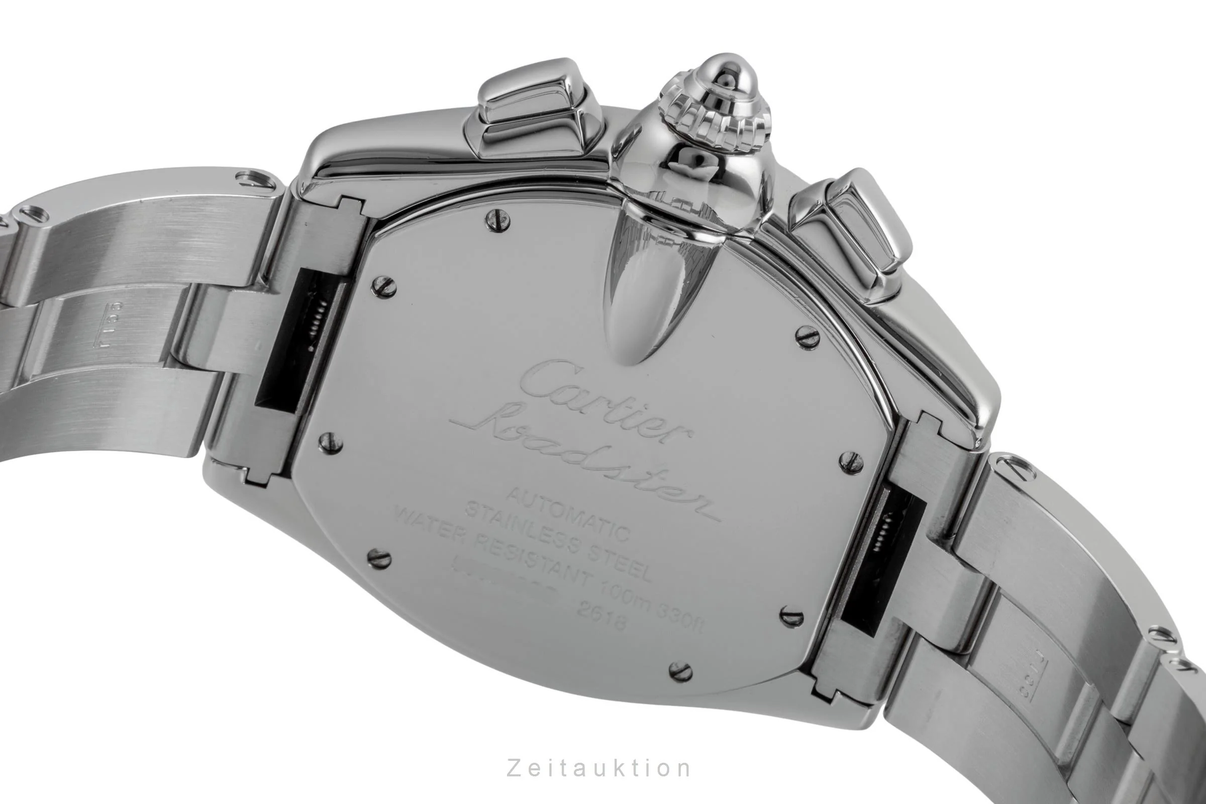 Cartier Roadster chronograph steel automatic men's watch W62006X6 2618  [2507230] - Image 12
