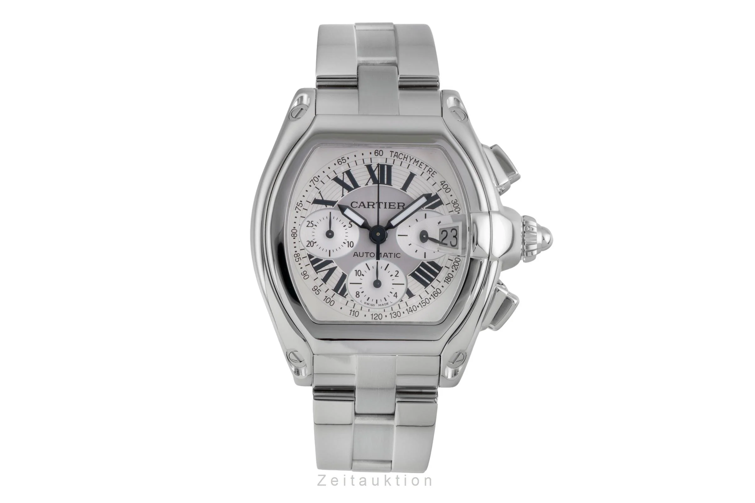 Cartier Roadster chronograph steel automatic men's watch W62006X6 2618  [2507230] - Image 5