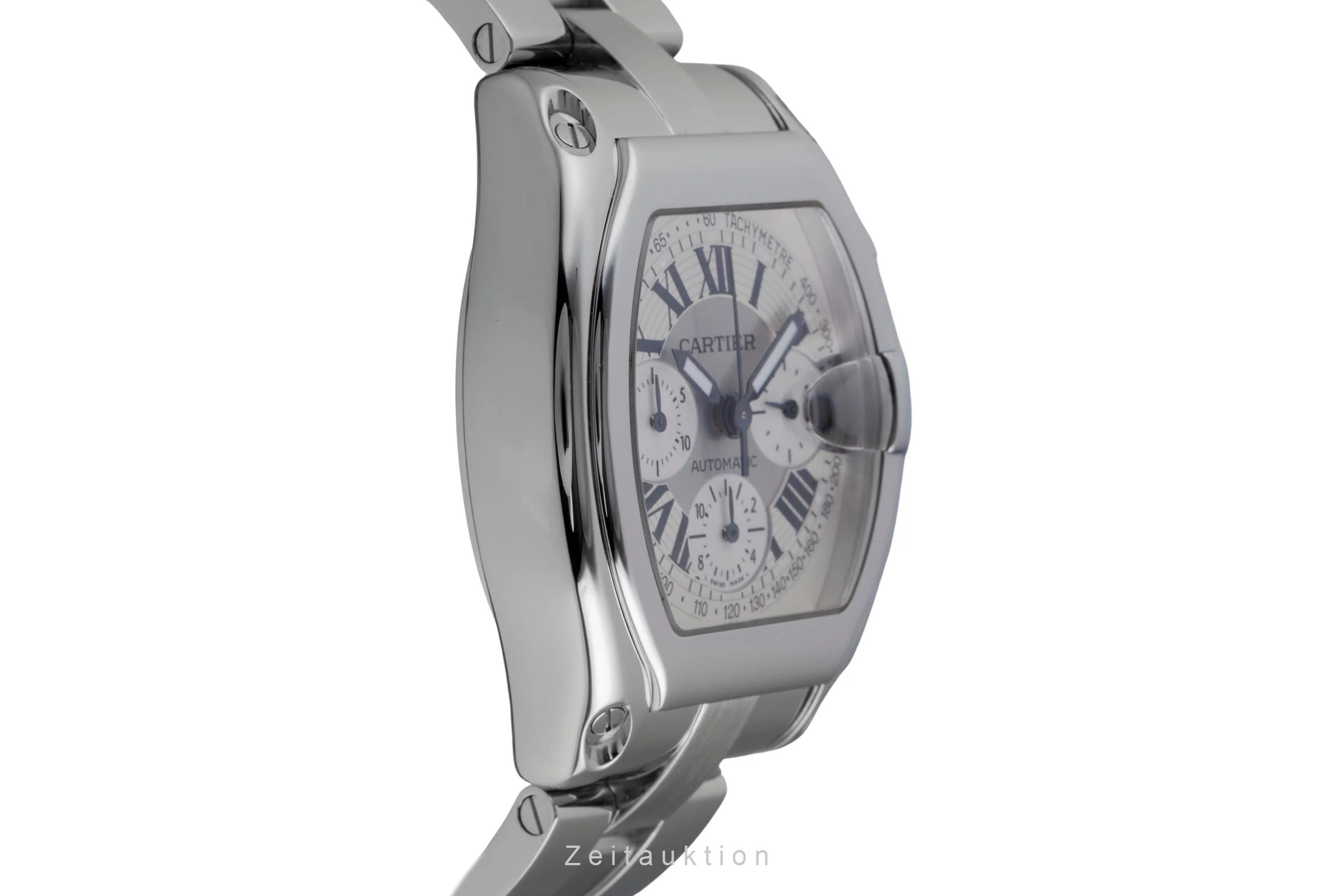 Cartier Roadster chronograph steel automatic men's watch W62006X6 2618  [2507230] - Image 8