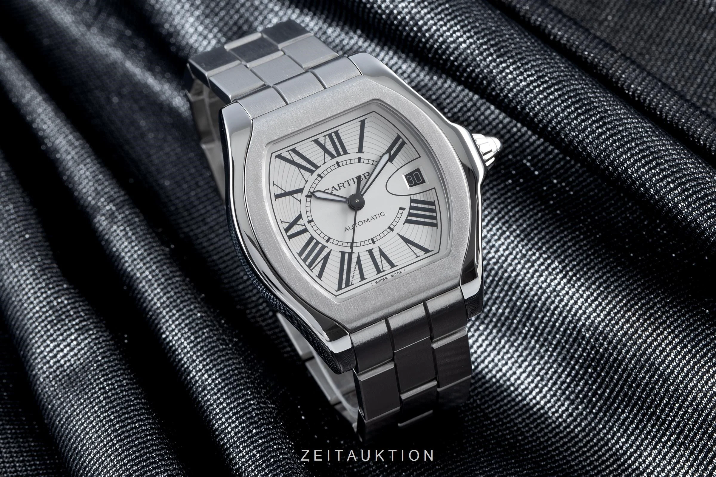 Cartier Roadster steel automatic men's watch 3312  [2103528] - Image 3