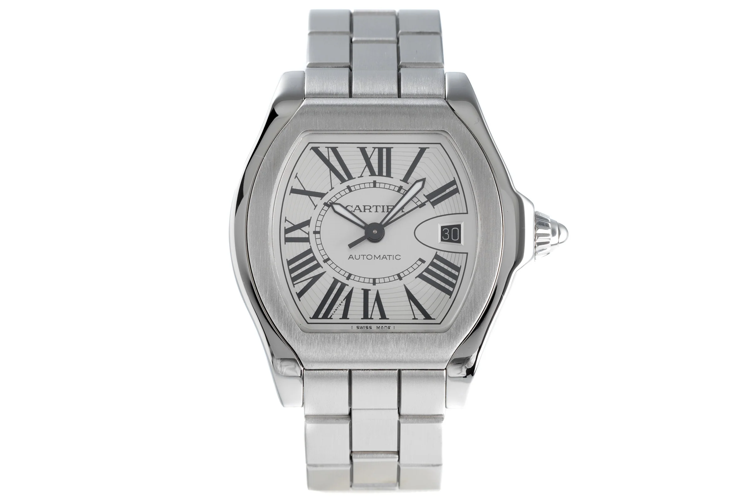 Cartier Roadster steel automatic men's watch 3312  [2103528] - Image 4