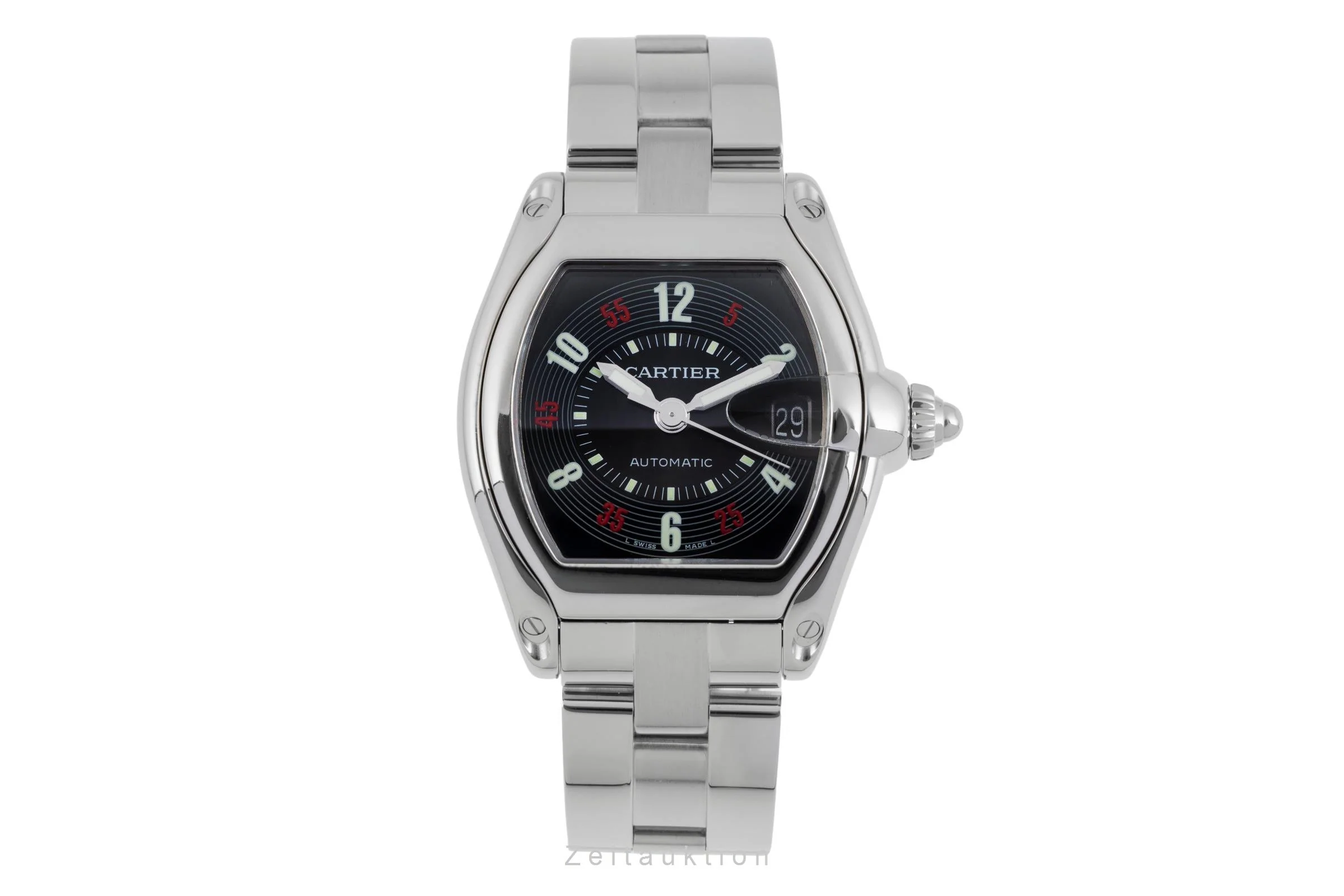 Cartier Roadster steel automatic men's watch W62002V3  [2505977] - Image 5
