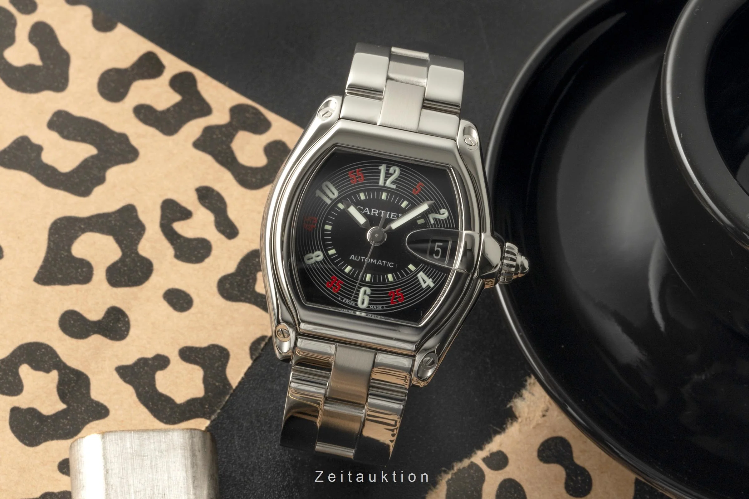 Cartier Roadster steel automatic men's watch W62002V3, 2510  [2504563] - Image 4