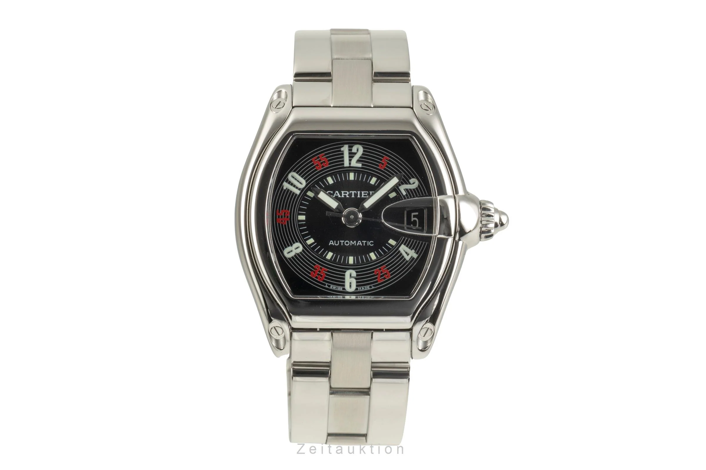 Cartier Roadster steel automatic men's watch W62002V3, 2510  [2504563] - Image 5