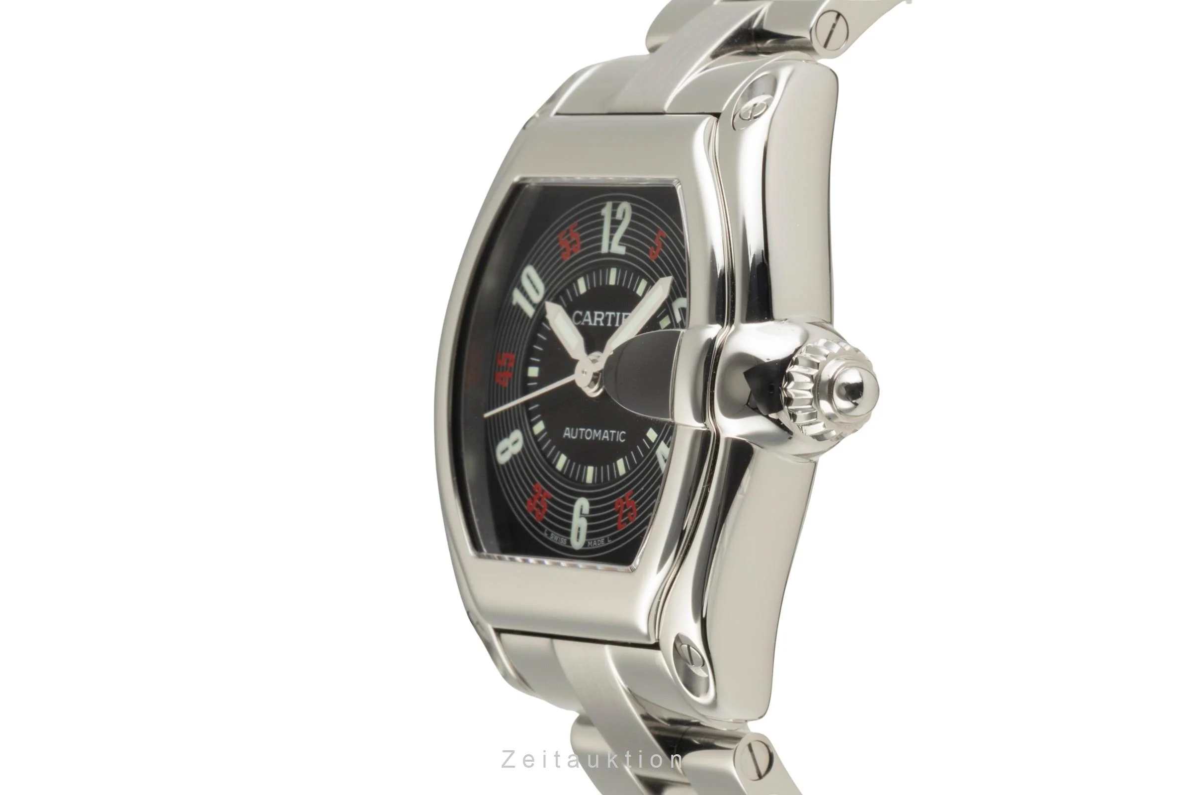 Cartier Roadster steel automatic men's watch W62002V3, 2510  [2504563] - Image 7