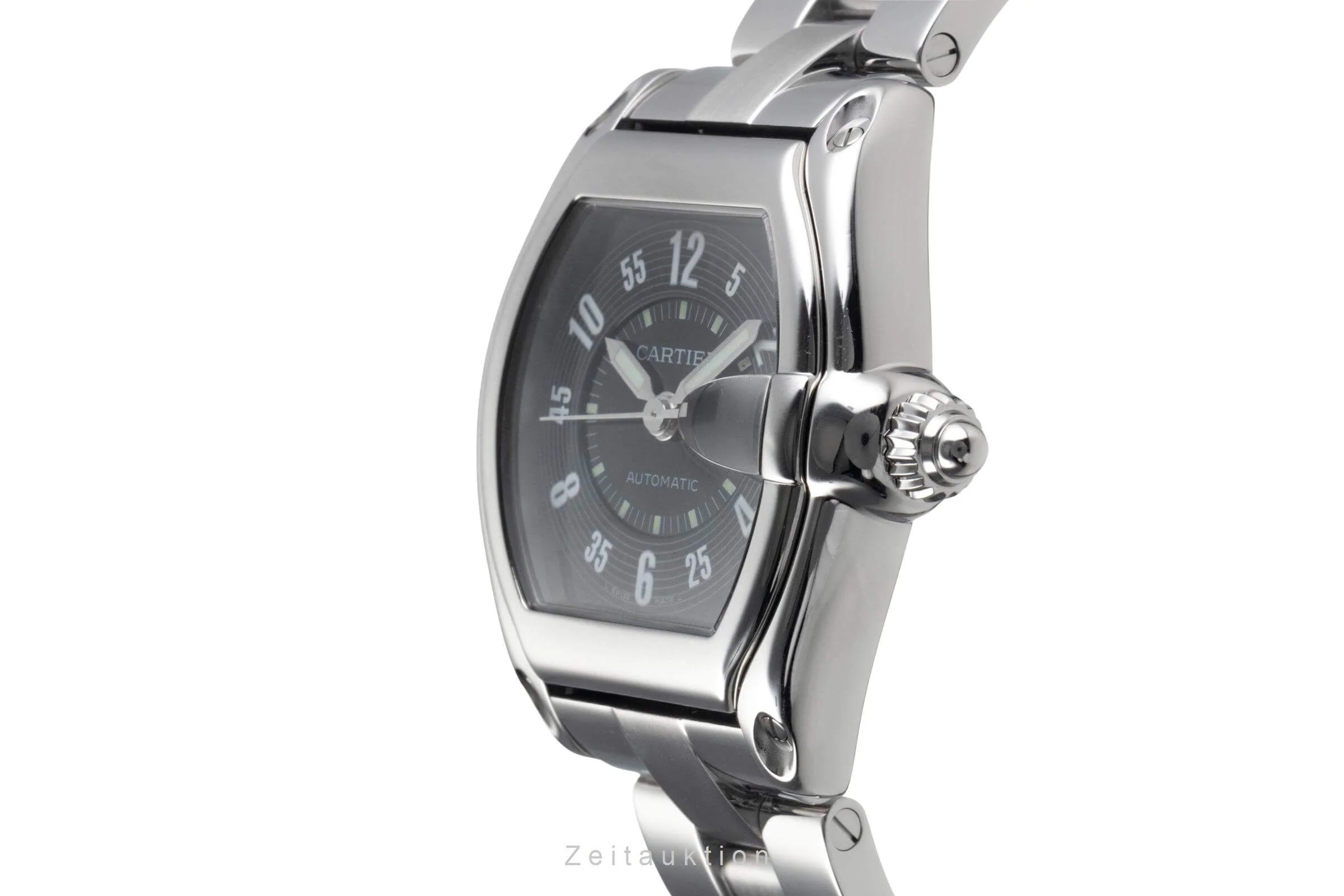 Cartier Roadster steel automatic men's watch W62004V3  [2500944] - Image 7
