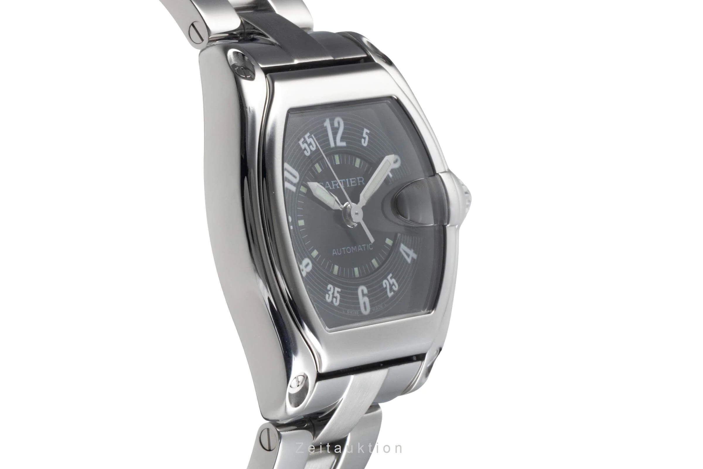 Cartier Roadster steel automatic men's watch W62004V3  [2500944] - Image 8