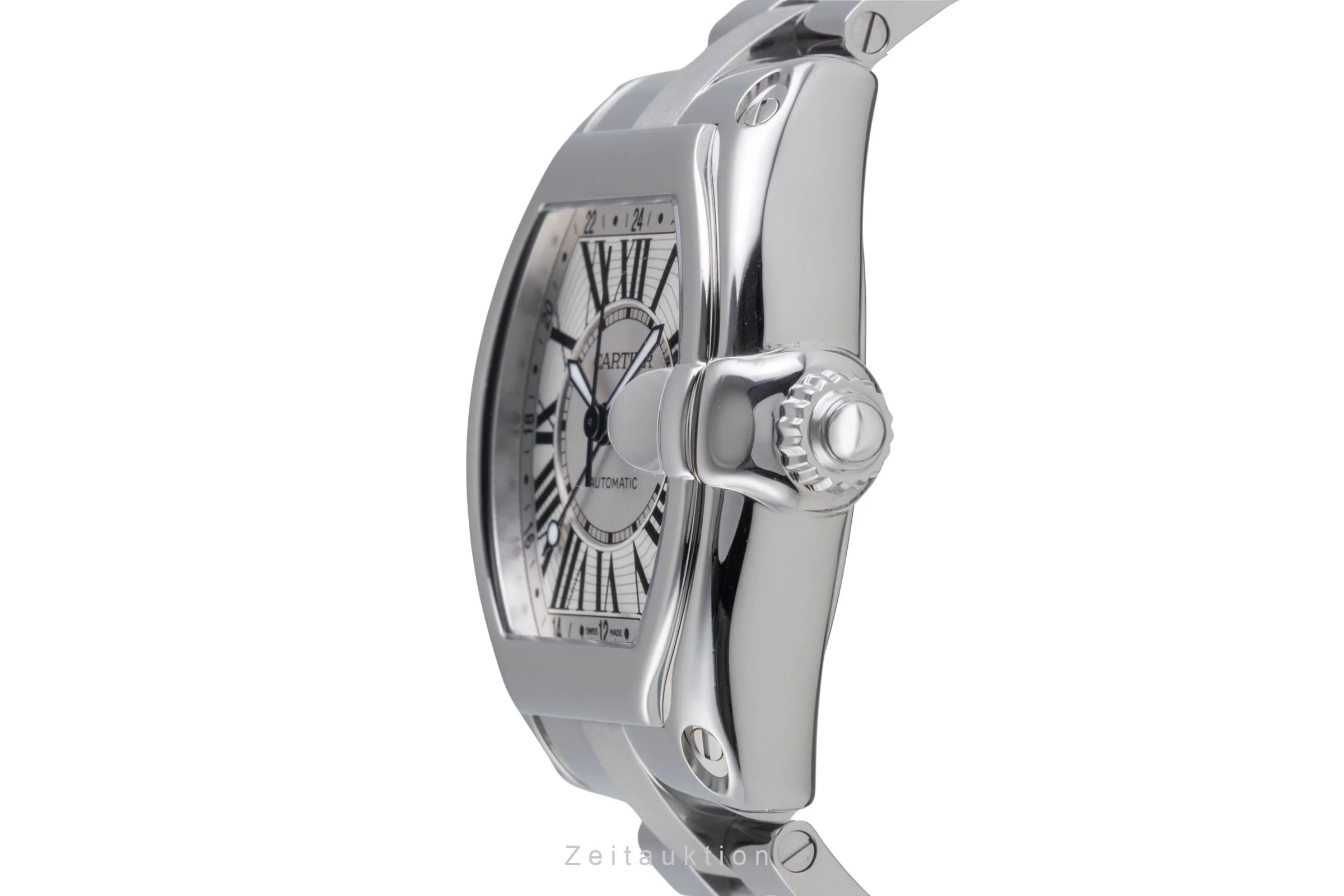 Cartier Roadster steel automatic men's watch W62032X6  [2507462] - Image 7