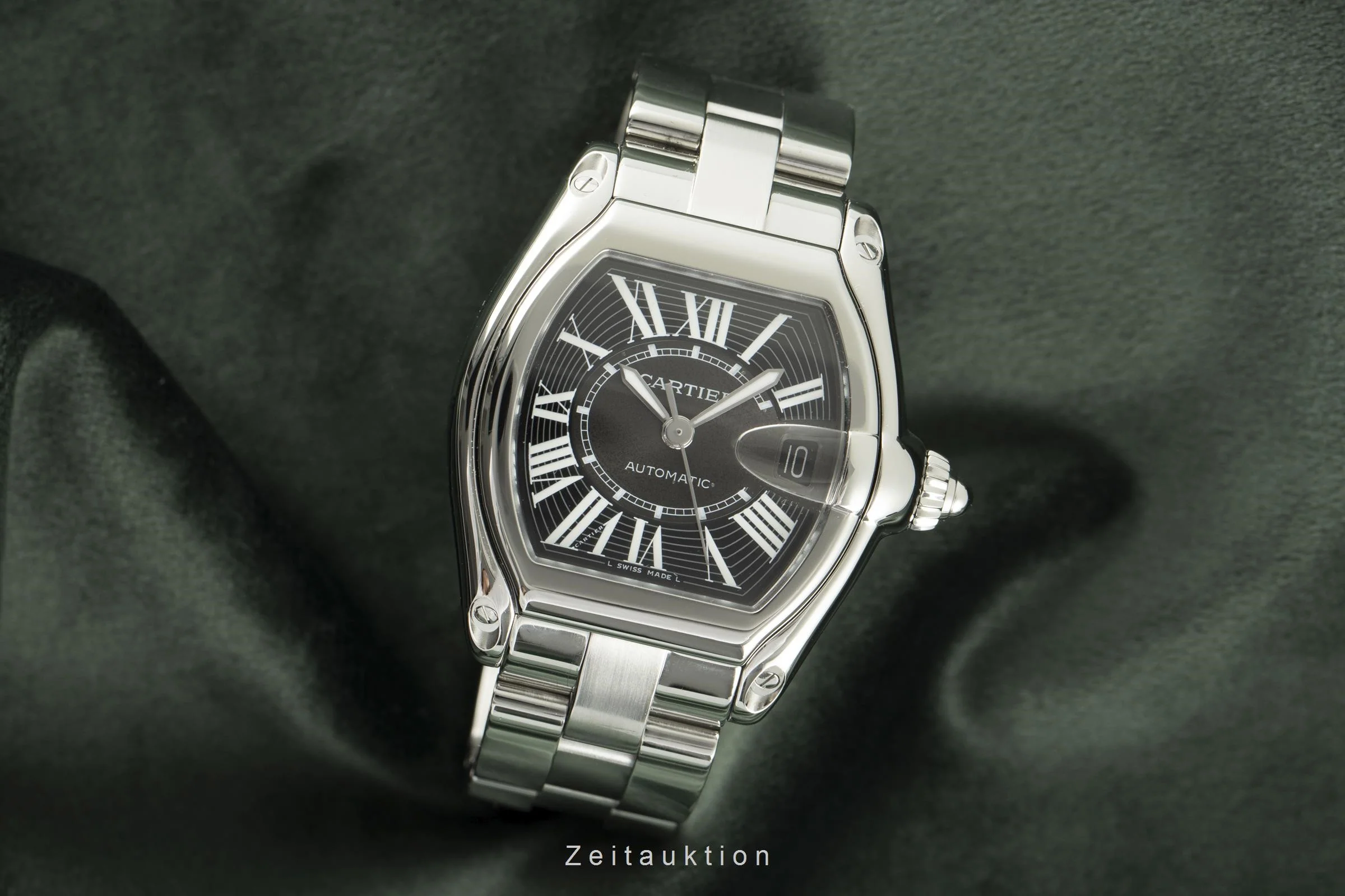 Cartier Roadster steel automatic men's watch W62041V3, 2510 LP: 6150EUR  [2109153] - Image 2