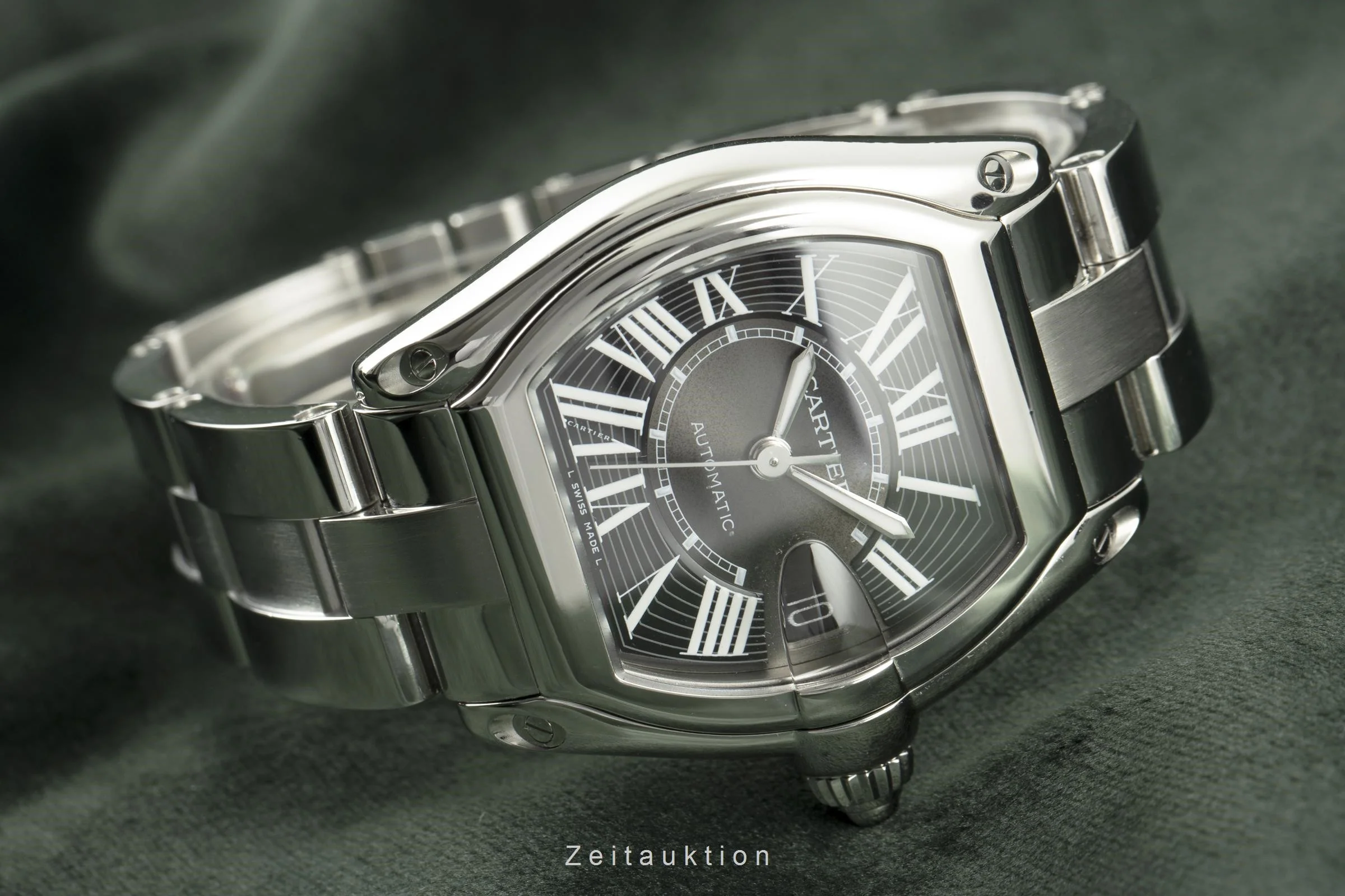 Cartier Roadster steel automatic men's watch W62041V3, 2510 LP: 6150EUR  [2109153] - Image 3