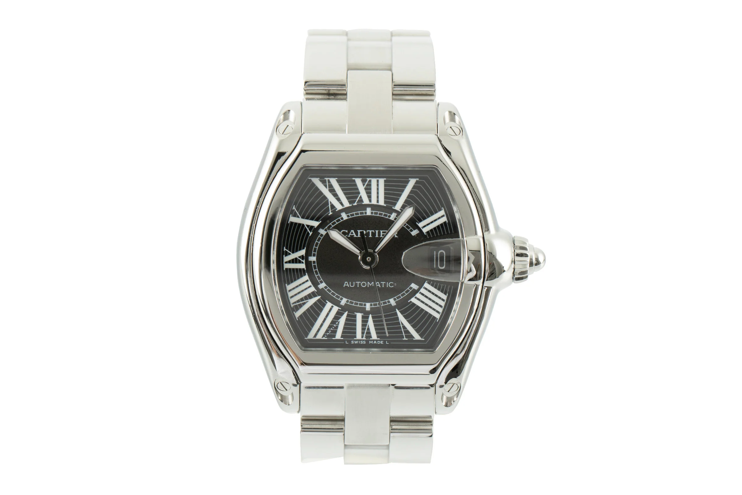 Cartier Roadster steel automatic men's watch W62041V3, 2510 LP: 6150EUR  [2109153] - Image 4