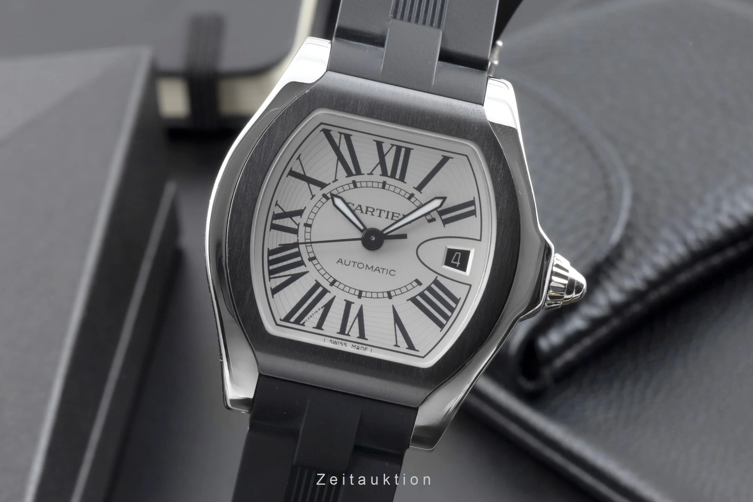 Cartier Roadster steel automatic men's watch W6206018  [2505901] - Image 2