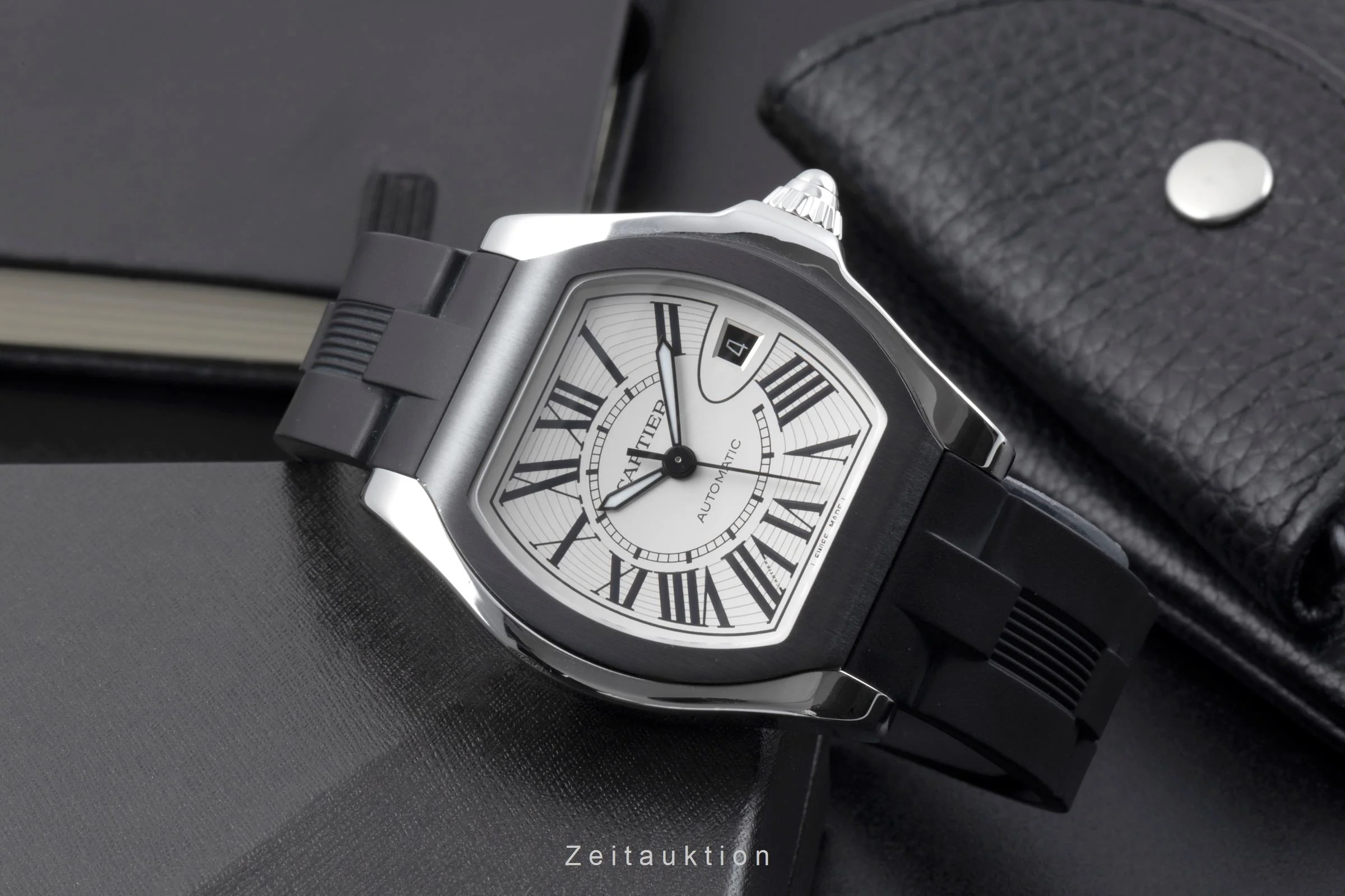 Cartier Roadster steel automatic men's watch W6206018  [2505901] - Image 3
