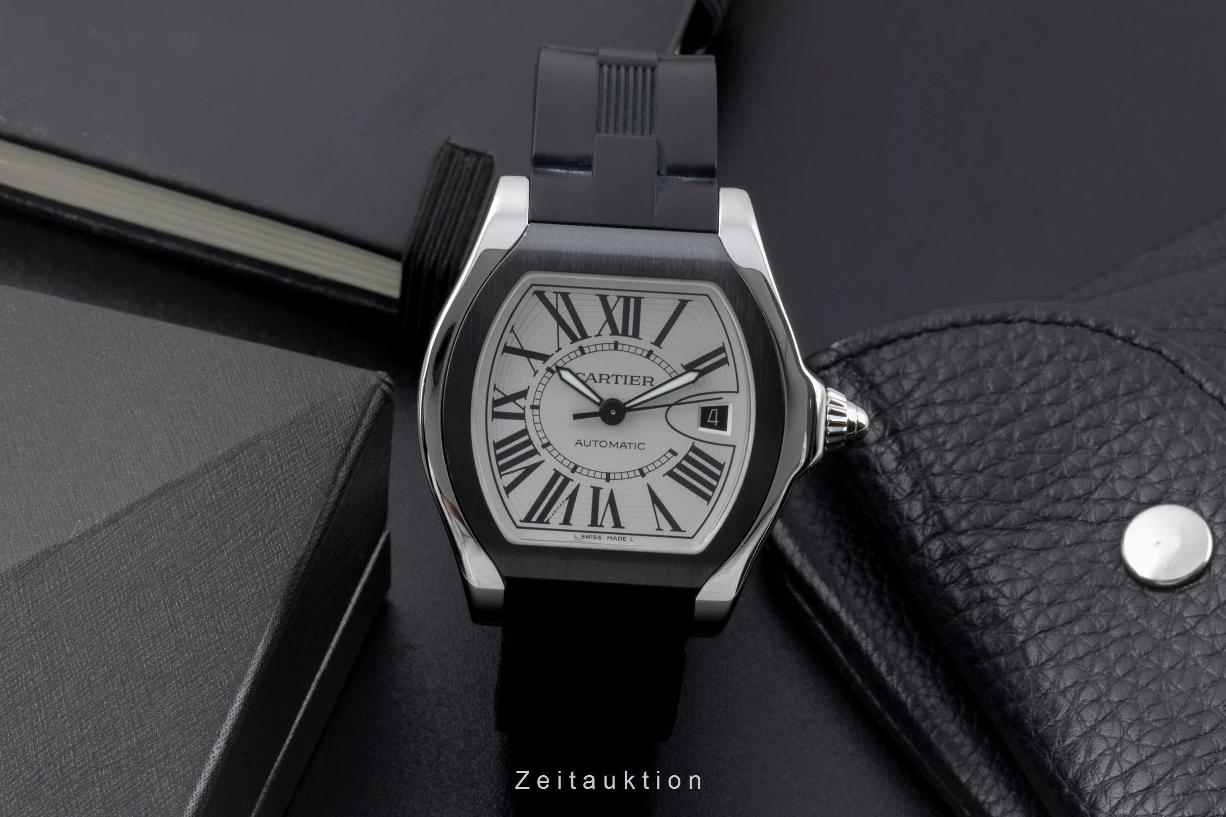 Cartier Roadster steel automatic men's watch W6206018  [2505901] - Image 4