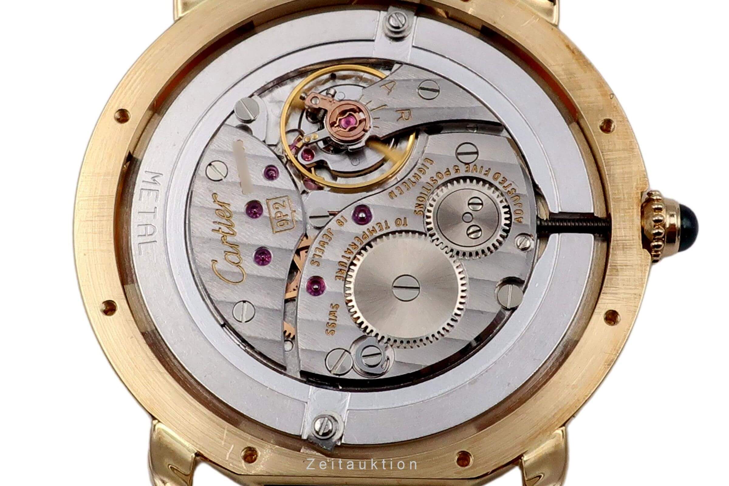 Cartier Ronde Louis 18 ct gold manual winding women's watch W1508956  [2501471] - Image 14