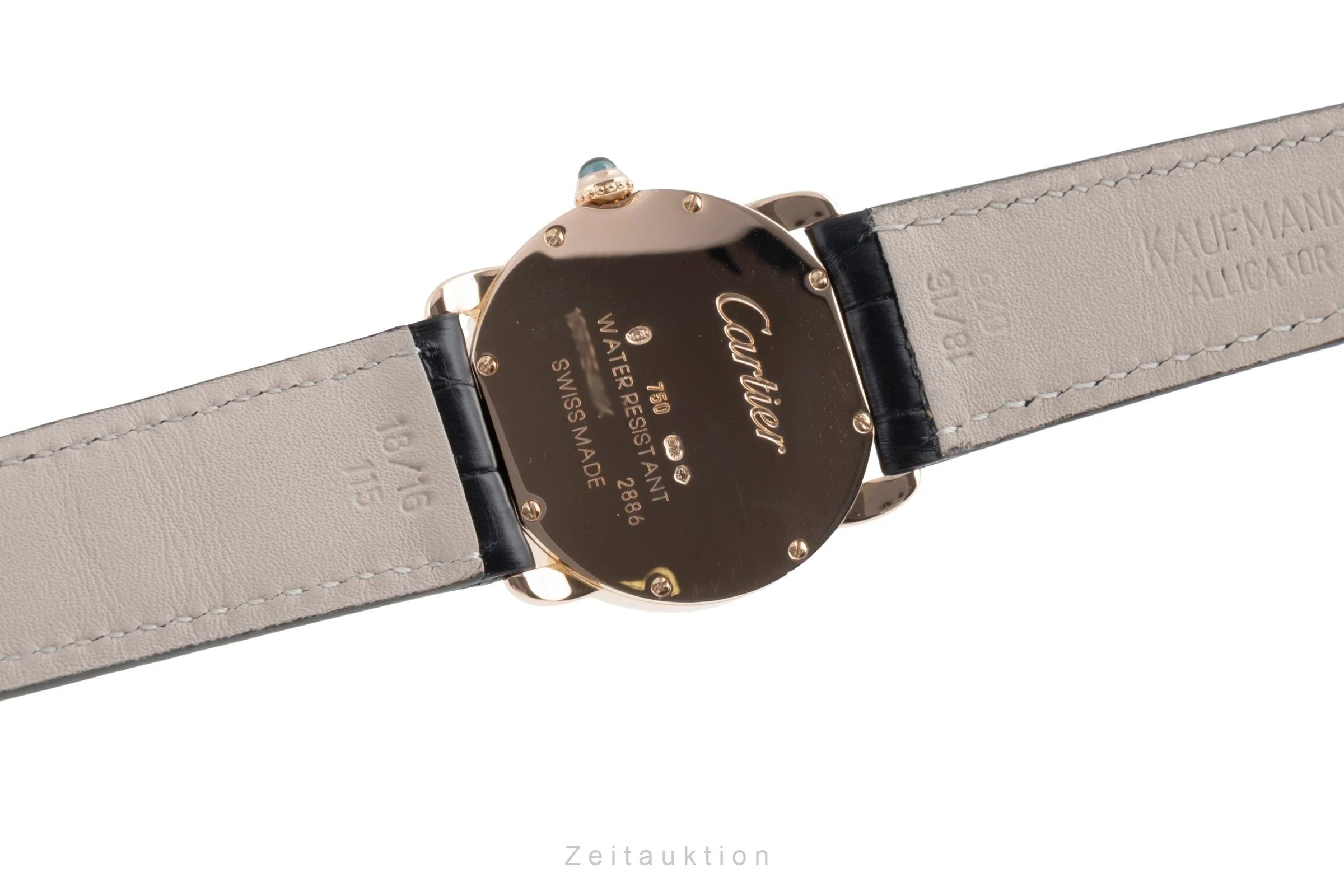 Cartier Ronde Louis 18 ct red gold quartz women's watch W6800151, 2886  [2504430] - Image 12